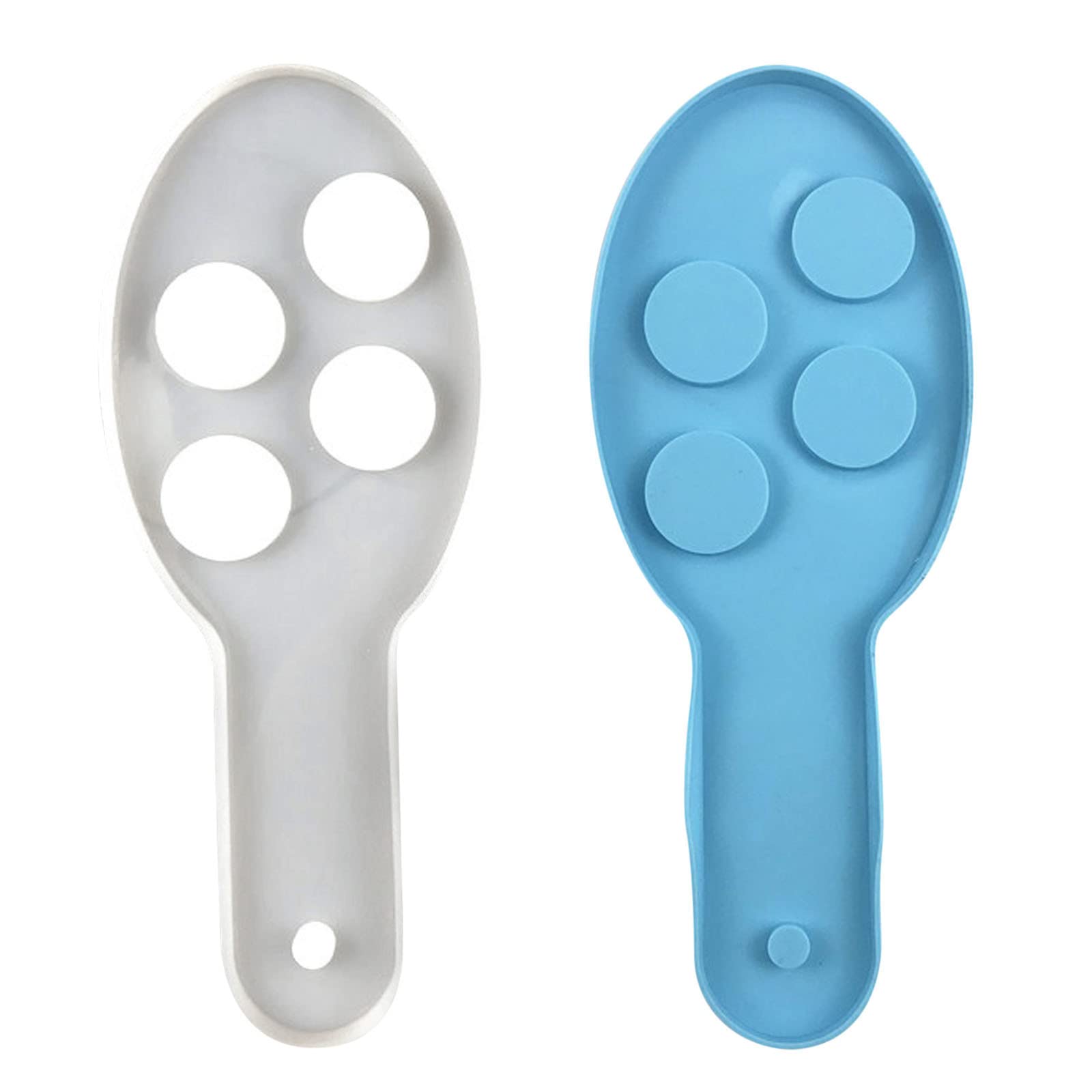 2-Pack Silicone Shot Glass Tray Mold with 4 Holes - Wine Glass Holder for DIY Crafts, Home Decor & Serving - Perfect for Parties, Bars & Cocktail Making