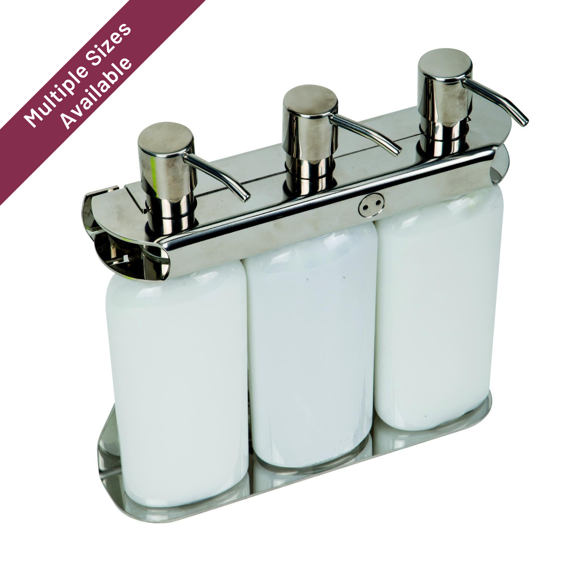 Premium Stainless Steel Amenity Station with Key - Secure Storage for Hotels, Offices & Public Spaces