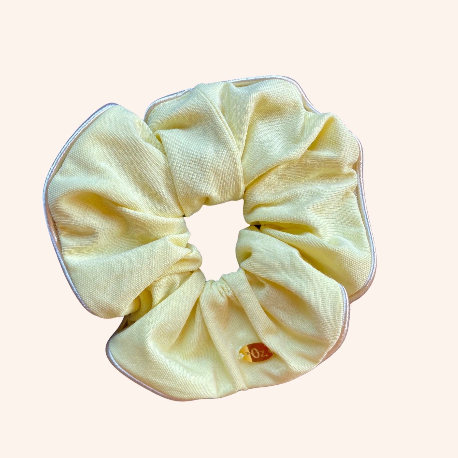 Chouchou Bonnie Jaune Vanille Headband - Stylish Hair Accessory for Women & Girls - Perfect for Sports, Workouts, and Everyday Fashion
