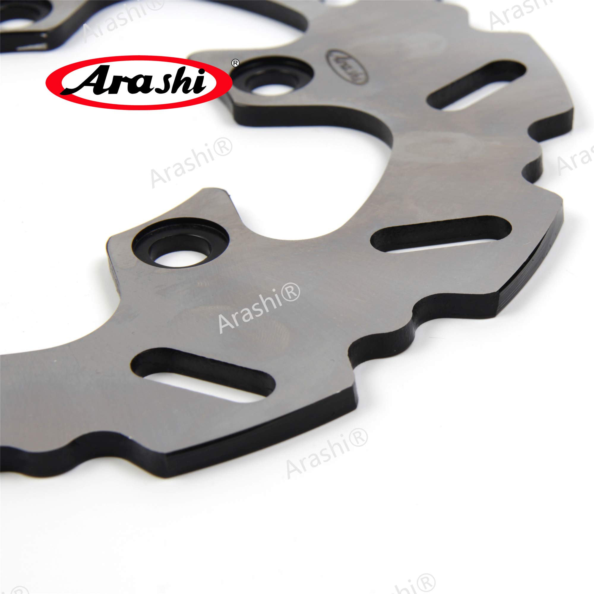 Suzuki GSXR 1000 2003-2004 K3 K4 Front & Rear Gold Brake Discs Rotors - High Performance Motorcycle Replacement Parts for GSX-R1000 - Perfect for Racing, Street Riding and Daily Commuting