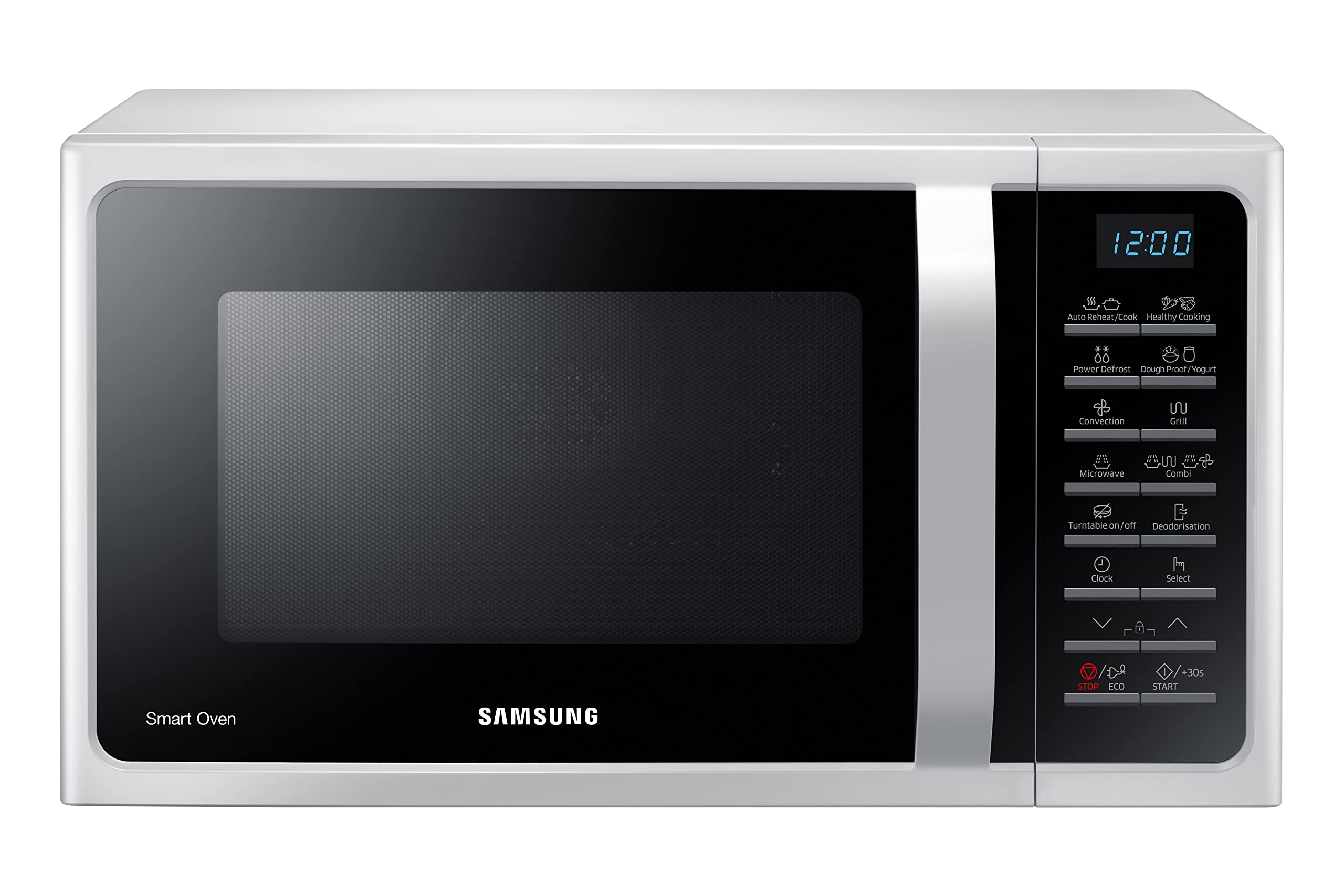 Samsung SmartOven MC2BH5015AW/ET 28L Combination Microwave Oven with Convection, Fresh Menu, 900W Microwave + 1500W Grill, White - Perfect for Baking, Roasting & Reheating in Modern Kitchens