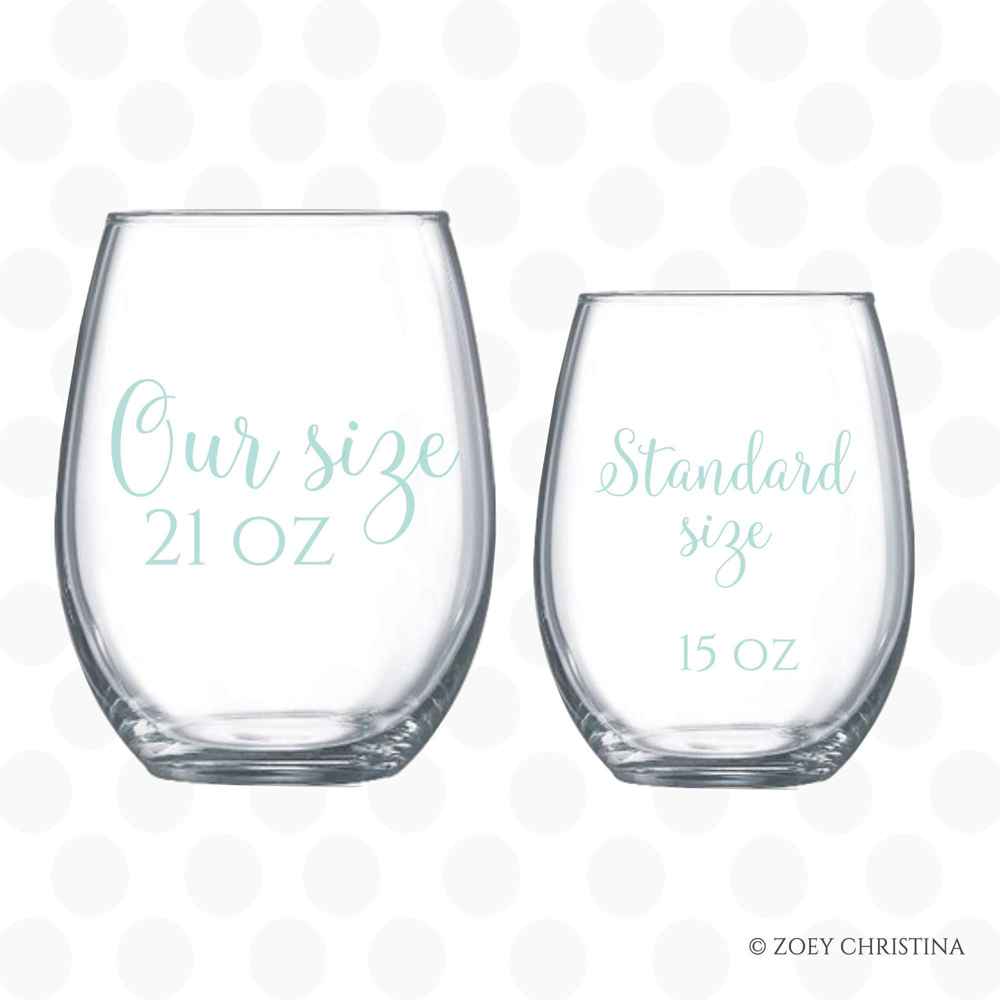 25th Birthday Gifts for Women - Elegant Stemless Wine Glass with 'Twenty Five and Fabulous' Design - Perfect for Birthday Celebrations, Girls Night Out, and Anniversary Gifts (0082 E)