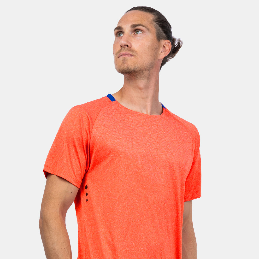 MTV Men's Tech Vent Tee - Lightweight & Breathable Performance T-Shirt for Running, Gym & Outdoor Activities