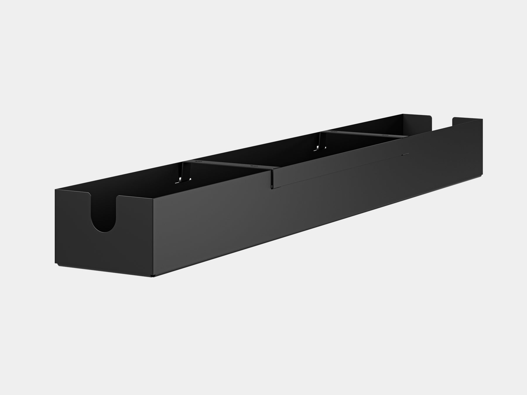 Under Desk Cable Management Tray - Organizer for Wires & Cords - Perfect for Home Office, Gaming Setup & Workspace Organization