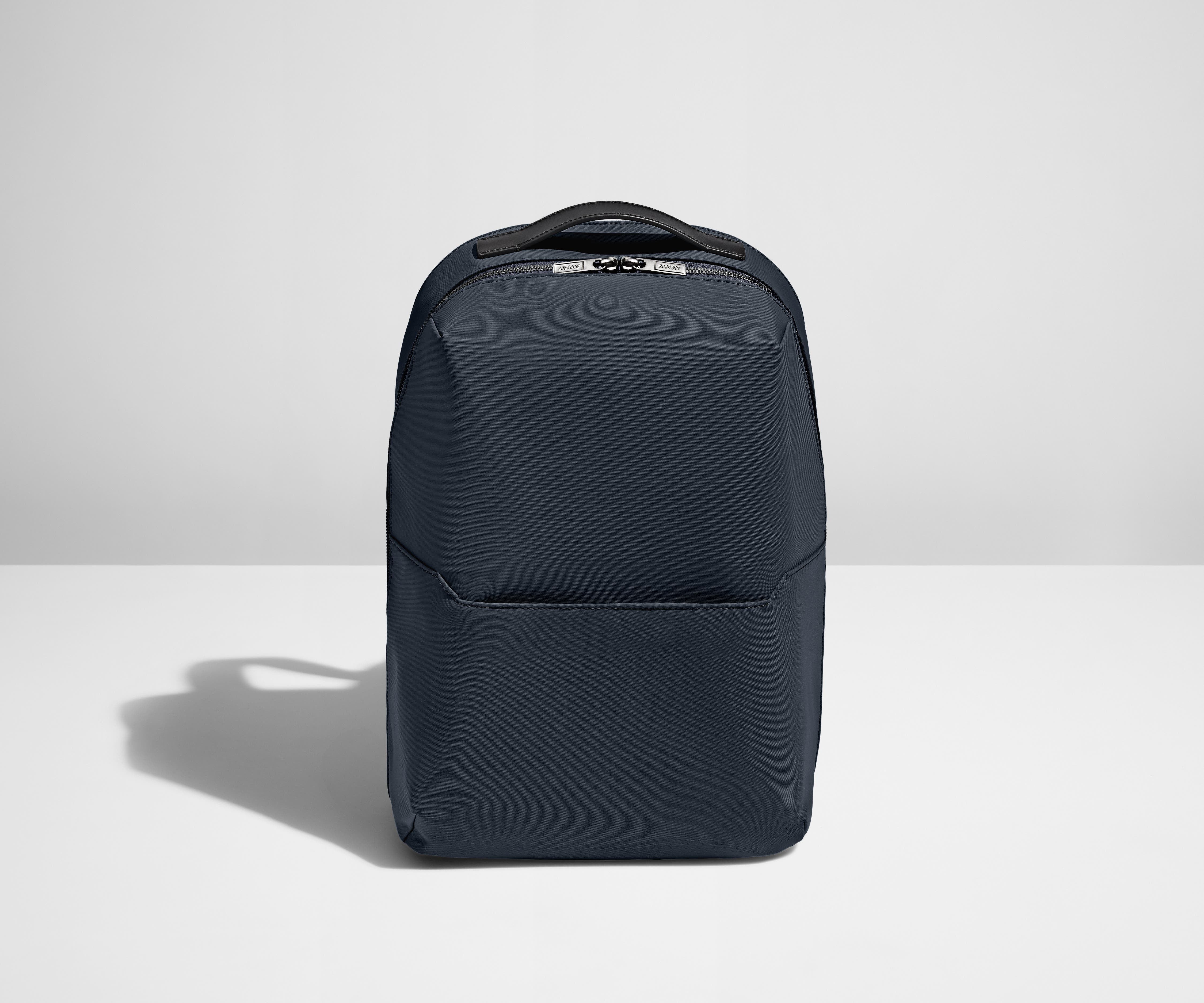Navy Blue Waterproof Lightweight Travel Backpack with USB Charging Port - Perfect for Commuting, Hiking, and Everyday Use