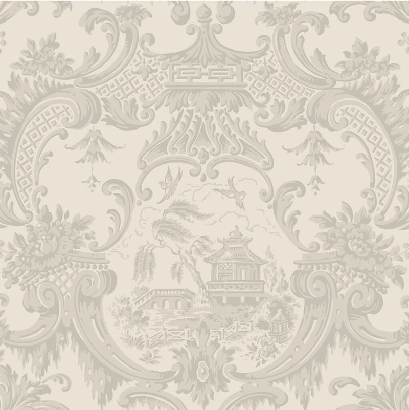 Chippendale China Cole and Son Wallpaper - Premium Vintage Floral Design for Dining Room & Living Room Decor