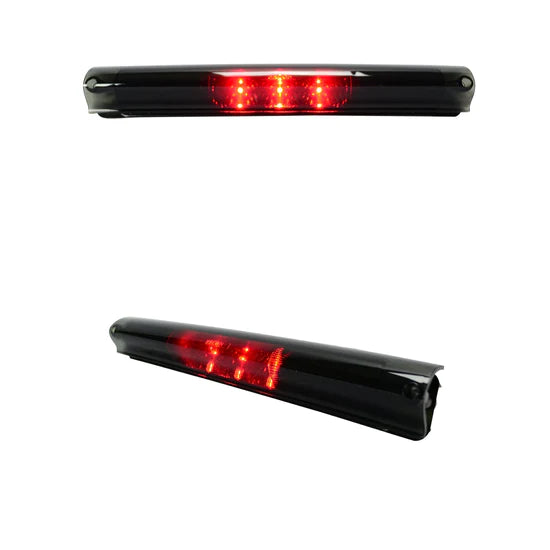 Ford F150 2007-2003 & F250 Light Duty 1997-2003 Red LED Third Brake Light Kit with White LED Cargo Lights - Smoked Lens Replacement for Pickup Trucks - Enhanced Safety & Style for Night Driving
