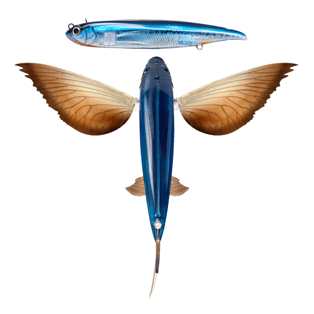 Nomad Design Slipstream Flying Fish Lures - Premium Saltwater Fishing Lures for Tuna, Mahi Mahi & Billfish - Ideal for Offshore Trolling & Big Game Fishing