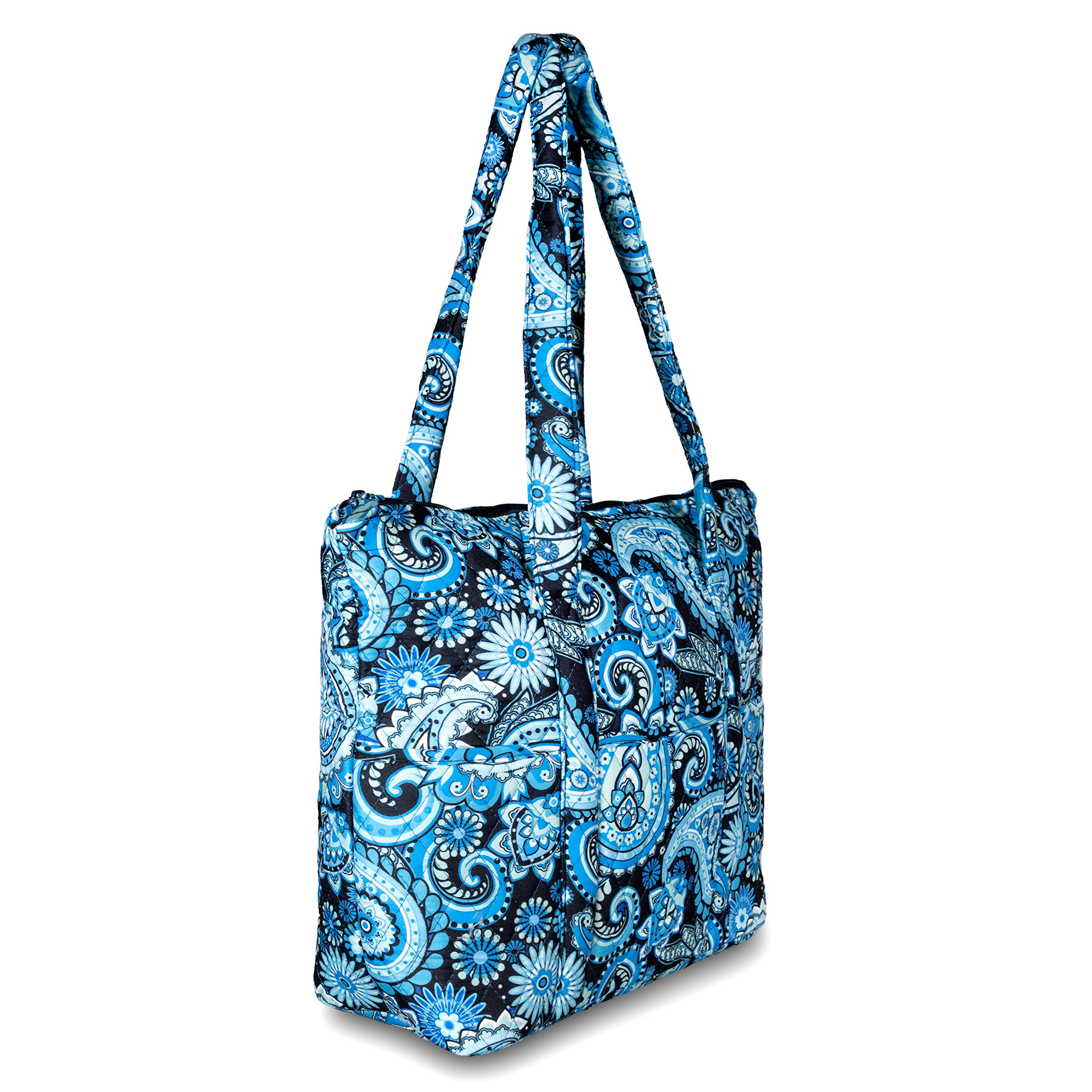 Quilted Shoulder Tote Bag for Women - Stylish Handbag with Adjustable Strap - Perfect for Work, Travel & Shopping