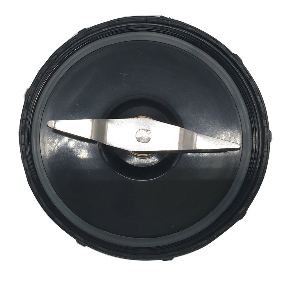 JOYSTAR Replacement Flat Milling Blade for 250w Magic Bullet Blender - Durable Plastic & Metal Construction (Black) - Perfect for Grinding Coffee Beans, Nuts, and Spices at Home
