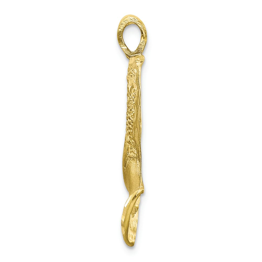 10K Yellow Gold Egyptian Head Charm Pendant Necklace - Elegant Jewelry Gift for Women - Perfect for Layering, Everyday Wear & Special Occasions