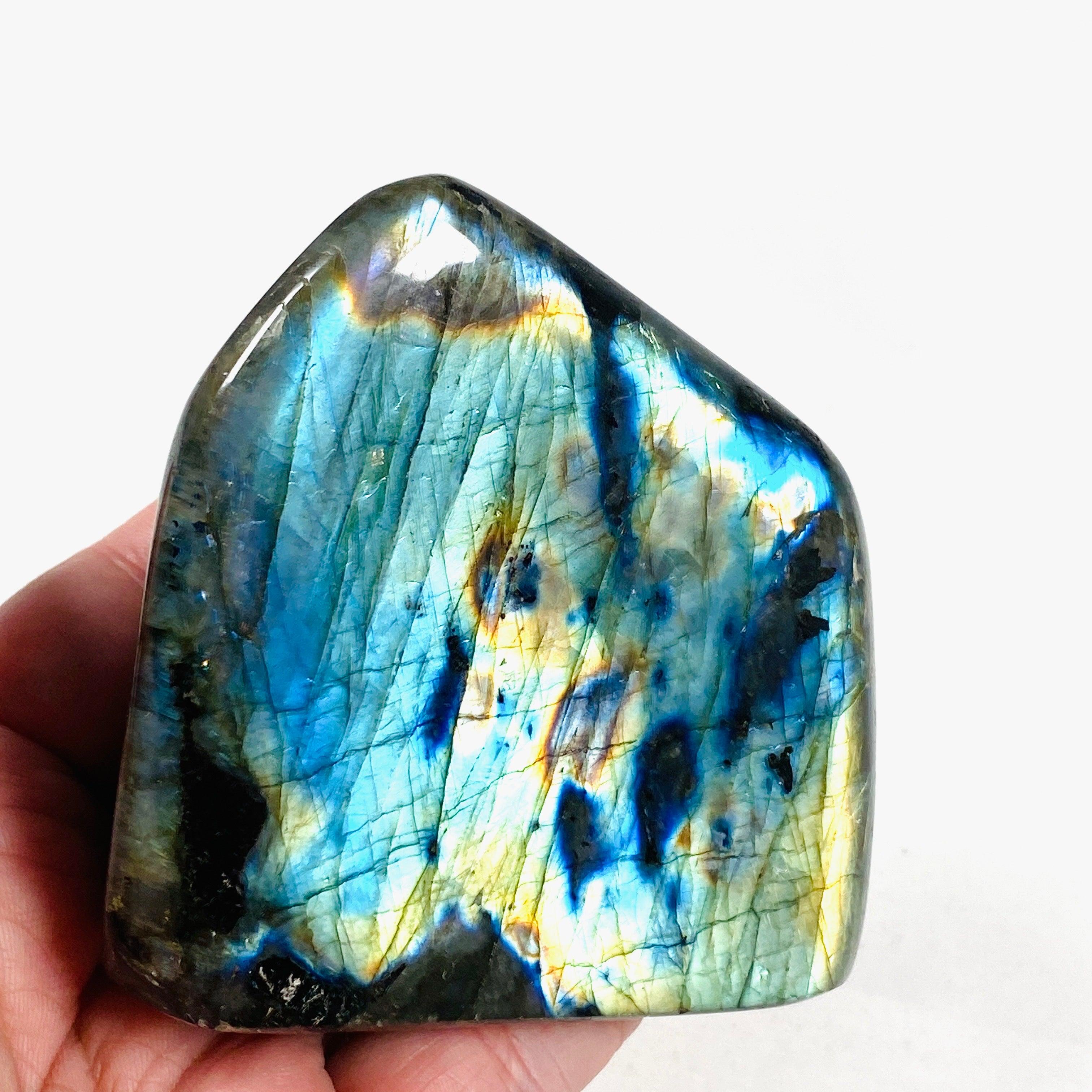 Natural Labradorite Freeform Stone LBF06 - Healing Crystal for Meditation, Jewelry Making & Home Decor