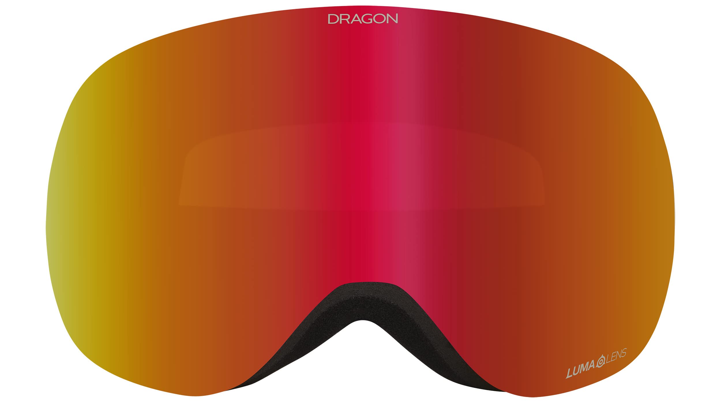 DRAGON DR X1 Bonus Snow Goggles with Split Lens (LLREDION+LLLTROSE) - Anti-Fog UV Protection for Skiing, Snowboarding & Winter Sports