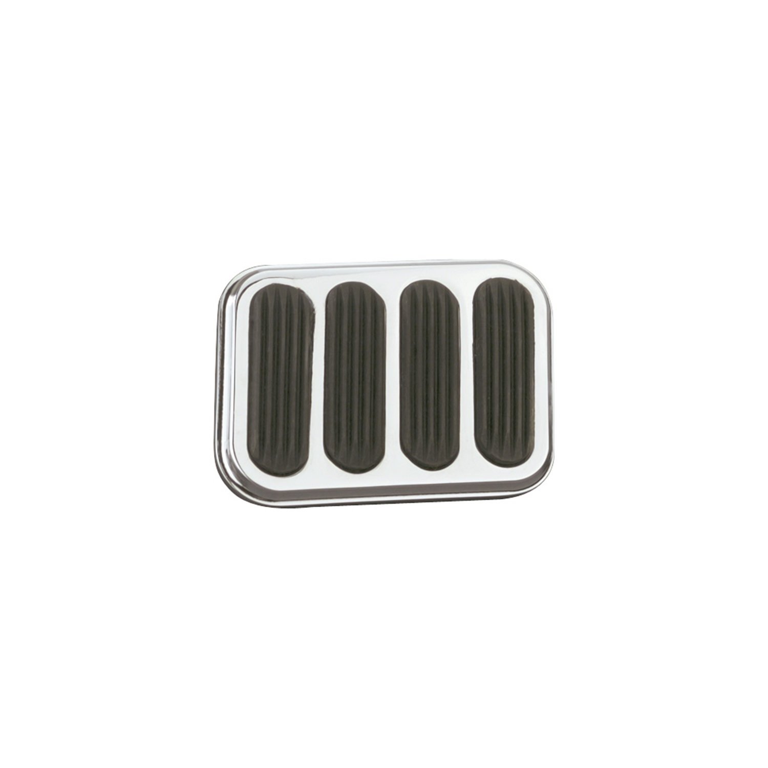 Lokar SG-6017 XL Chrome Brake Pads - High Performance Brake Pads for Classic Cars & Hot Rods - Perfect for Show Vehicles & Restoration Projects