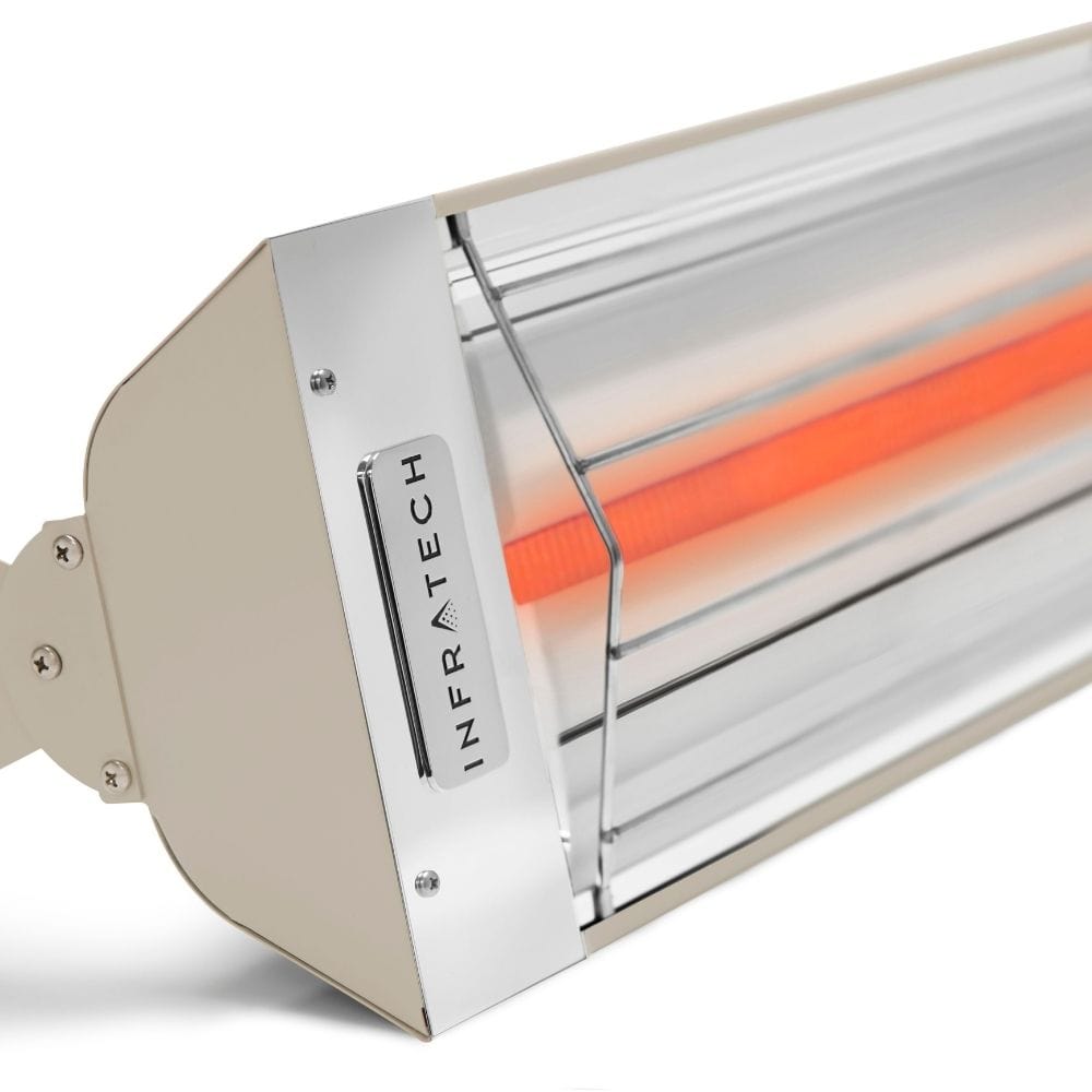 Infratech W Series 48 Inch 2600W Single Element Infrared Electric Heater - Energy Efficient Indoor & Outdoor Patio Heater for Home, Restaurant, and Commercial Use