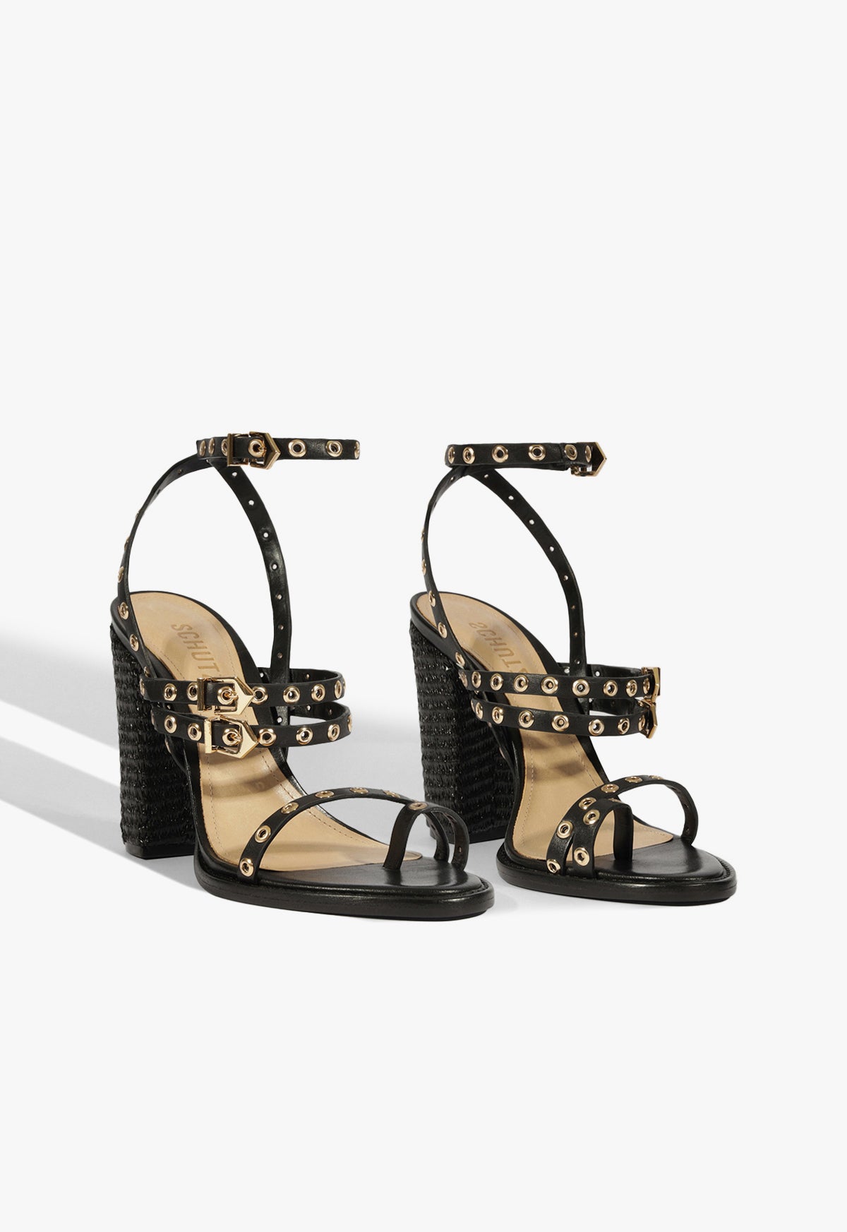 Anete High Atanado Leather Sandals with 2.5