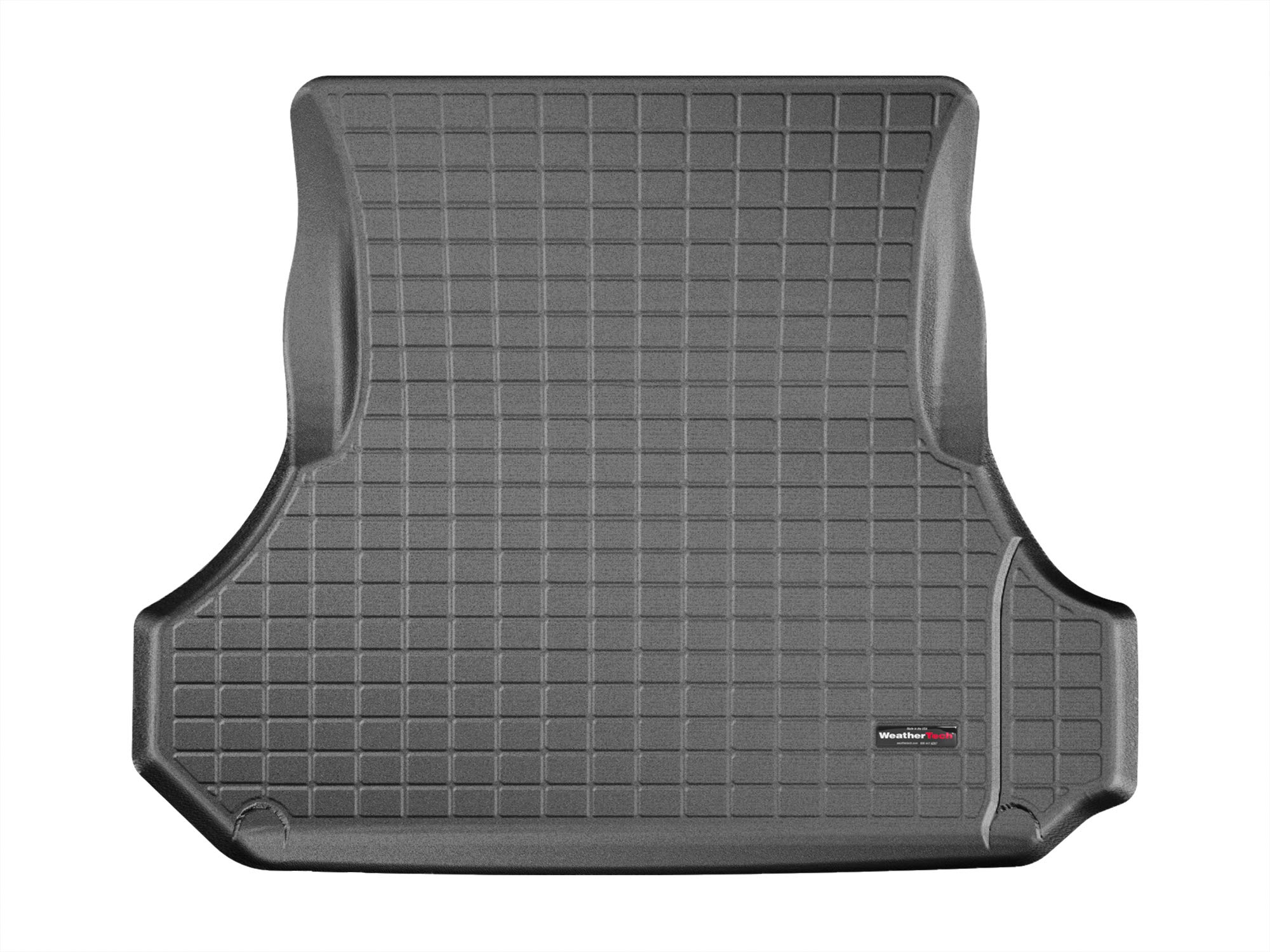 2024 WeatherTech Cargo Trunk Liner for Dodge 300 & Charger - Custom Fit Black Car Mat (Model 40270) | All-Weather Protection for Sedan Trunk Organizer