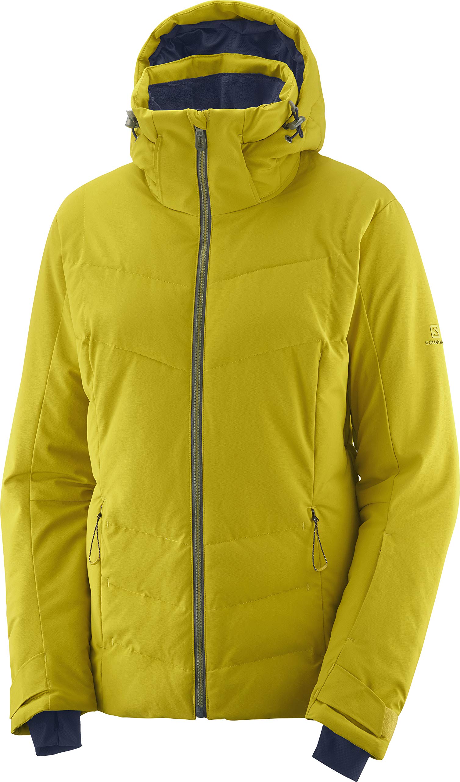 Salomon Women's Icepuff Jacket - Lightweight Waterproof Winter Coat for Hiking, Skiing & Outdoor Activities