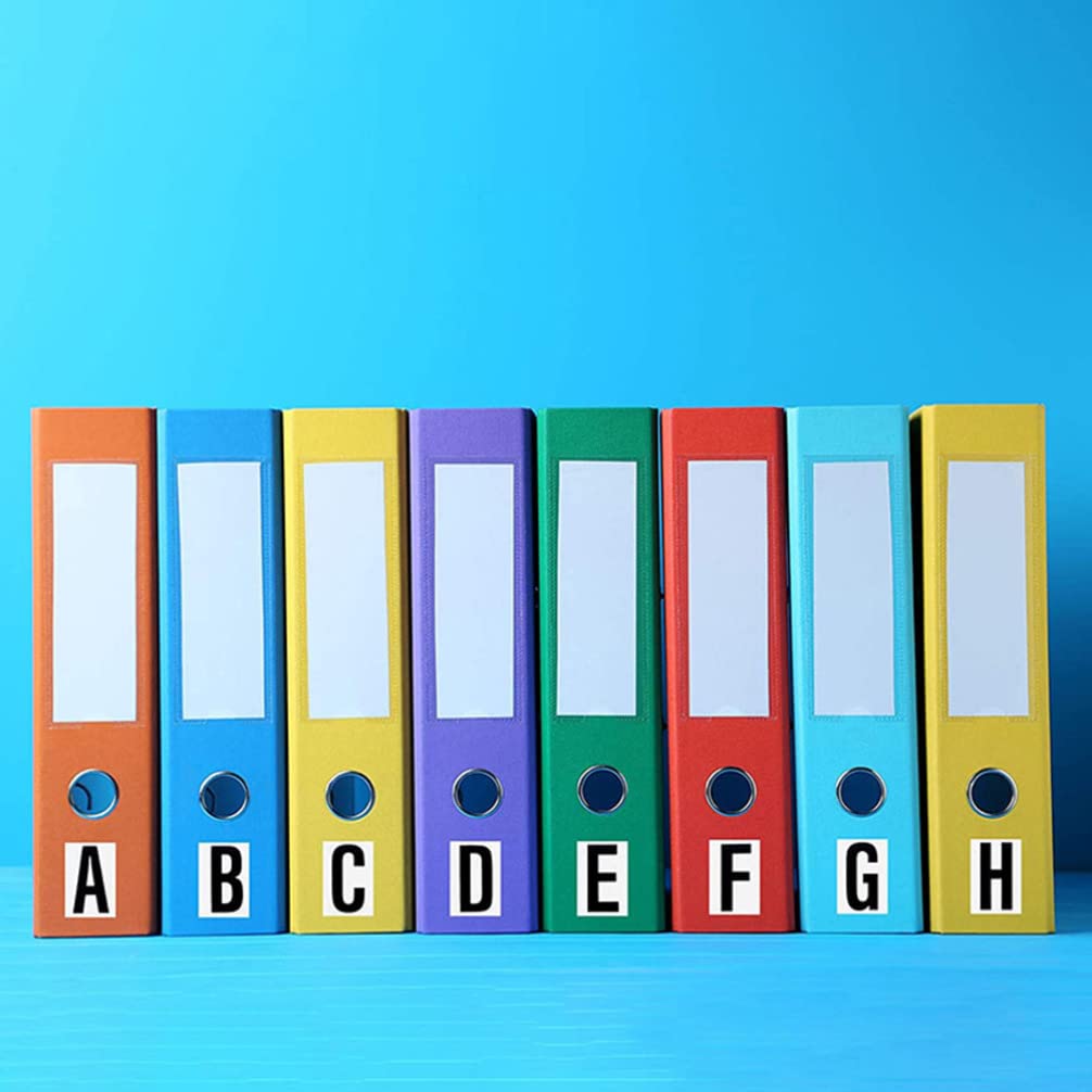 Jojofuny 10 Sheets Alphanumeric Stickers - Self-Adhesive Alphabet & Number Stickers for Bulletin Boards, Mailbox, DIY Crafts - Durable Vinyl Letter Decals for Home, Office & School Decor