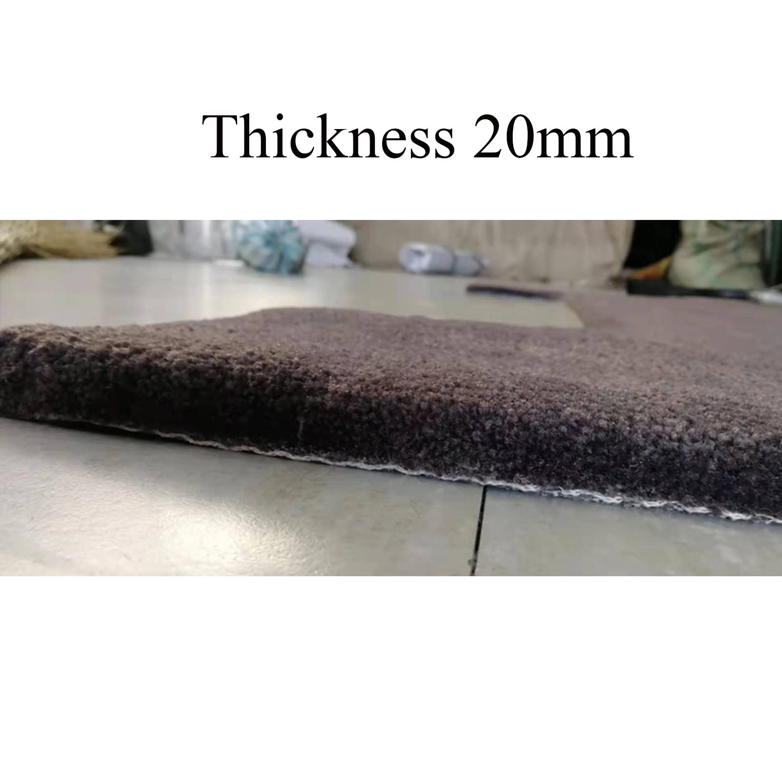 Premium 20mm Thick Upright Piano Soundproof Rug - Non-Slip Acoustic Mat for Noise Reduction (21.6