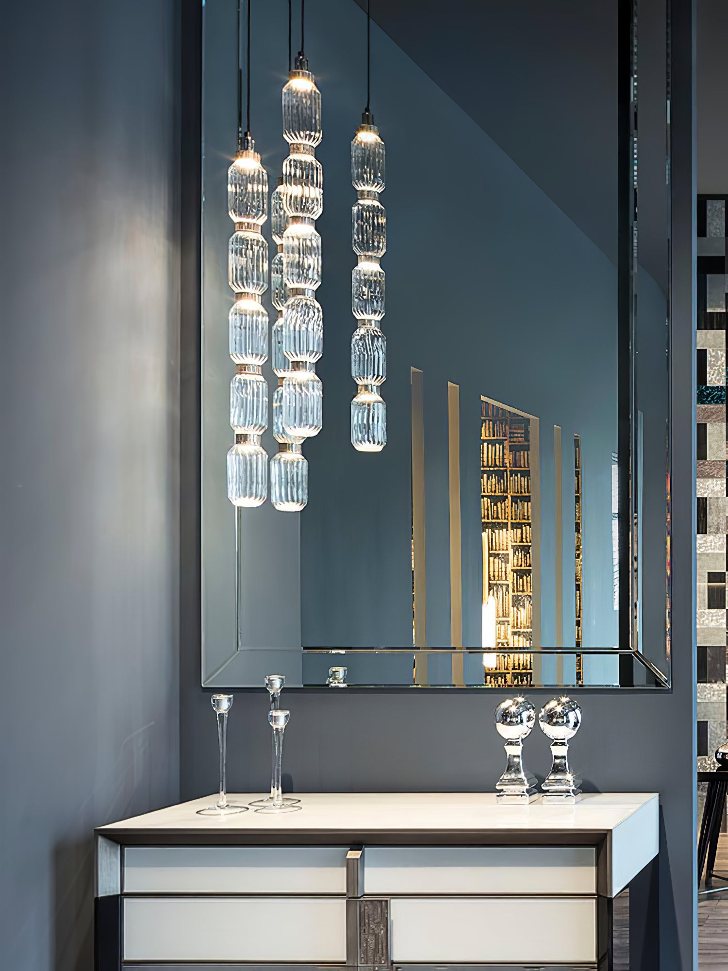 Elegant Ballet Pendant Light - Modern Glass Ceiling Lamp for Living Room, Bedroom & Dining Room - Perfect for Home Decor and Ambient Lighting