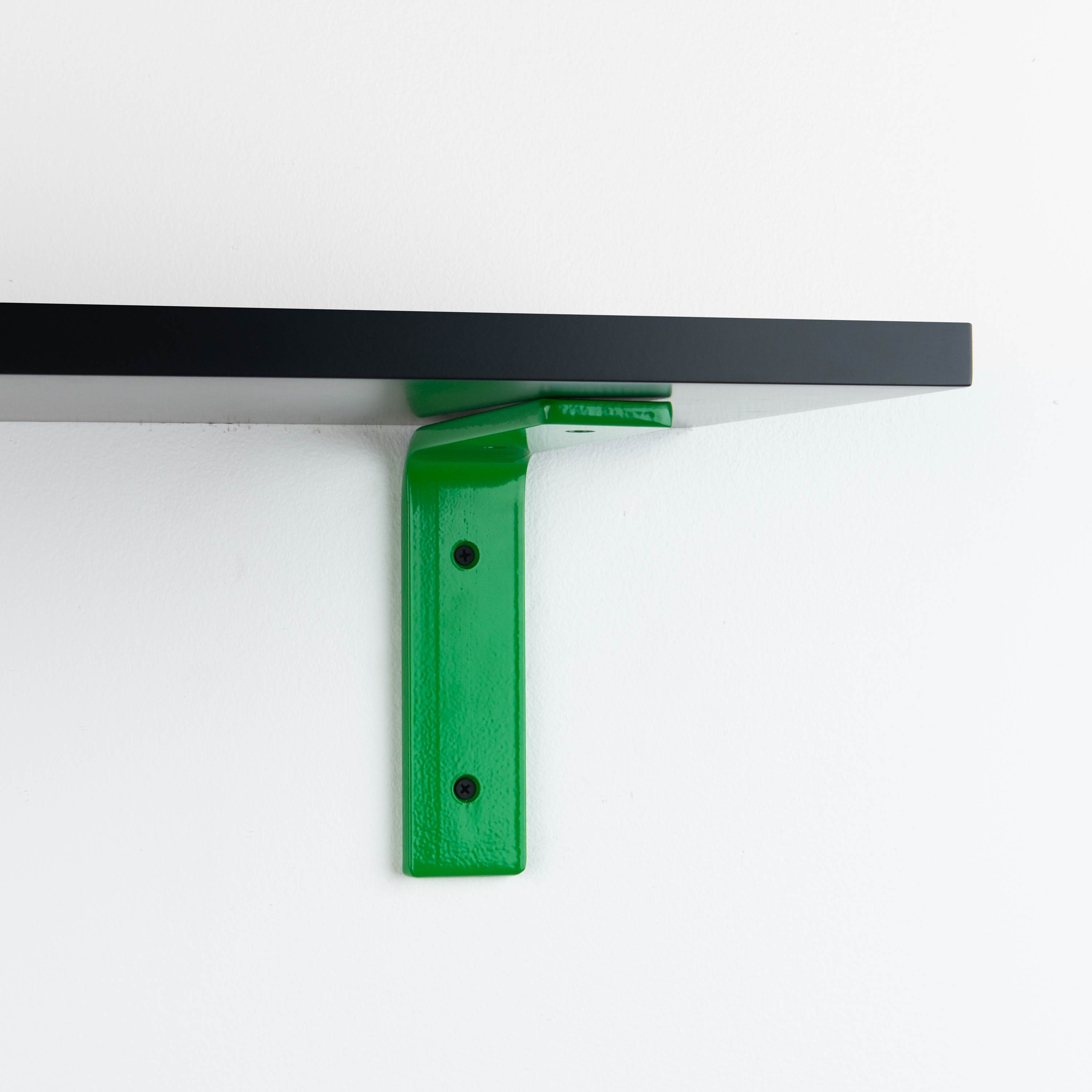 Leif Black Wall Shelf - Modern Floating Shelves for Home Decor, Office & Living Room - Stylish Storage Solution for Books, Plants & Display Items