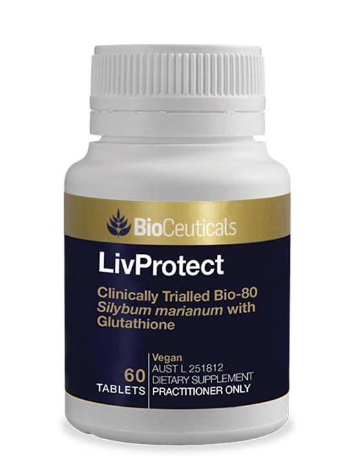 BioCeuticals LivProtect - Advanced Liver Support Supplement for Detox & Liver Health - Supports Digestion & Energy - Ideal for Daily Wellness & Detox Routines