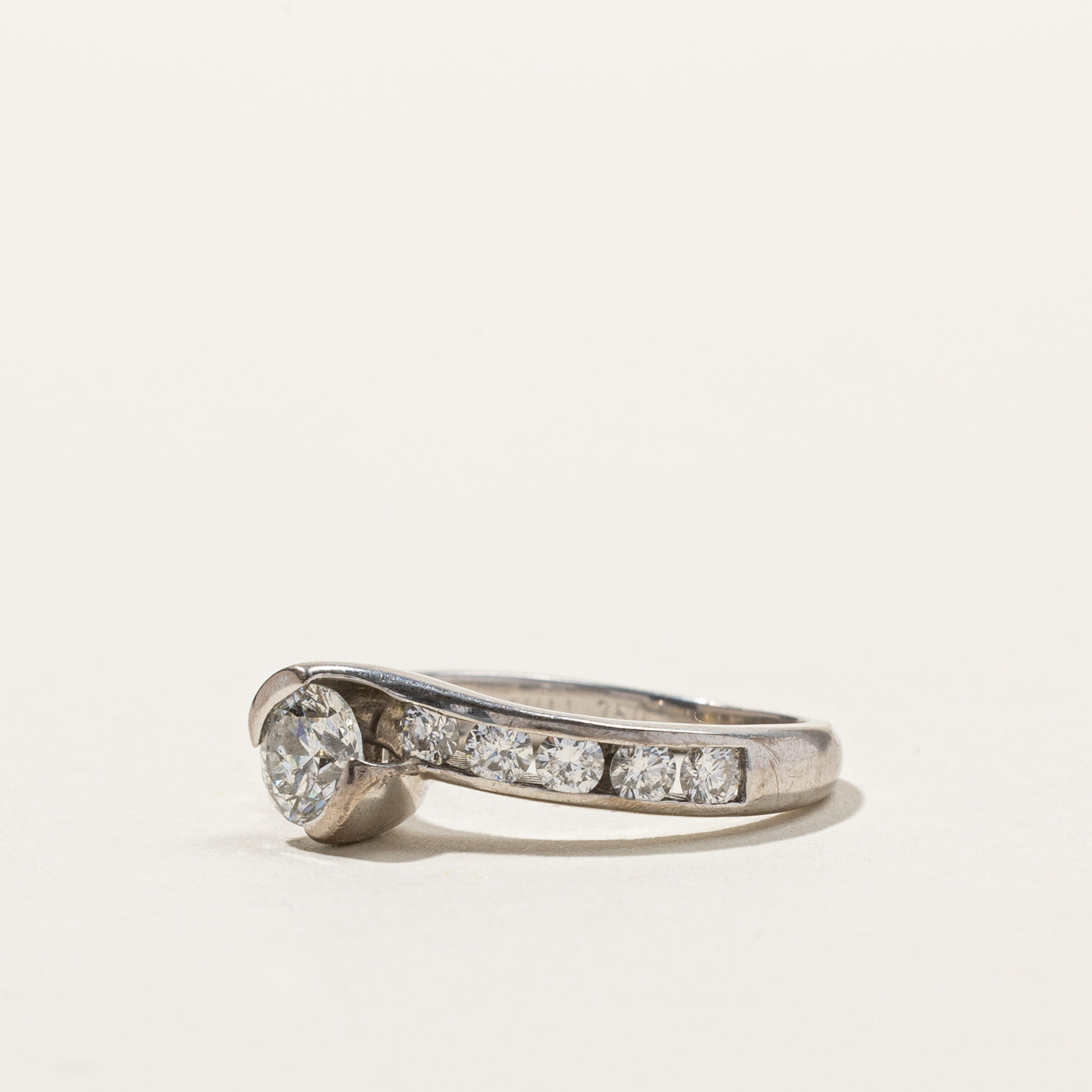 1.18ctw Bypass Diamond Ring for Women - Size 5.25 | Elegant Wedding Band, Anniversary Gift, Engagement Ring | Perfect for Proposals, Special Occasions & Everyday Luxury