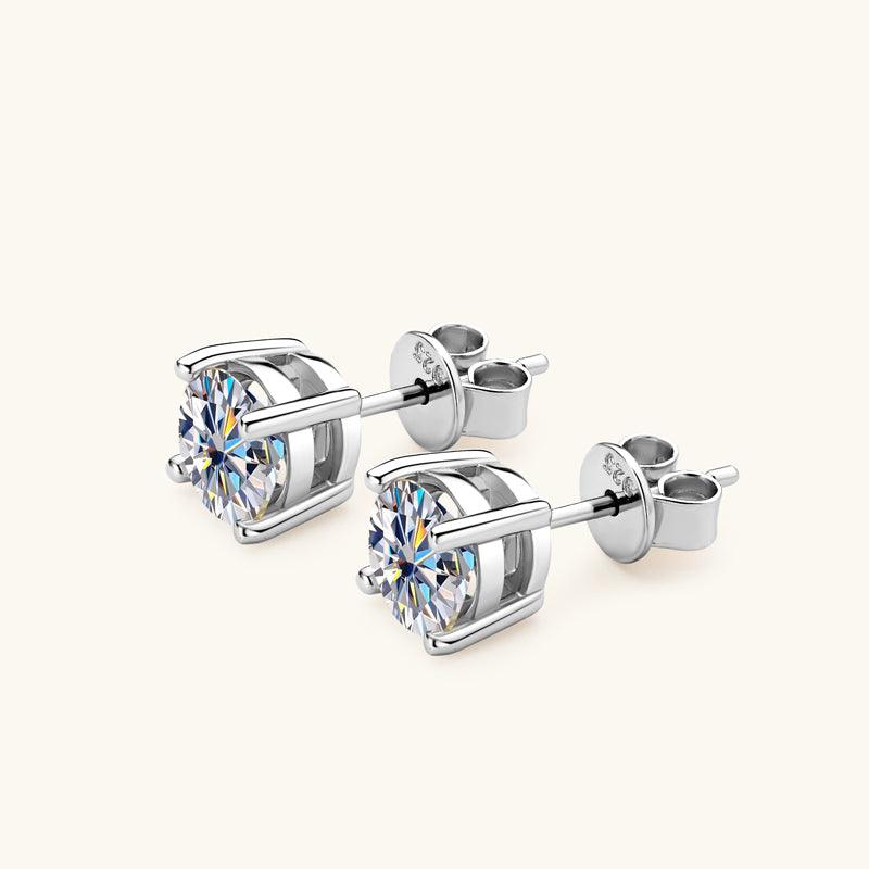 18K White Gold Plated