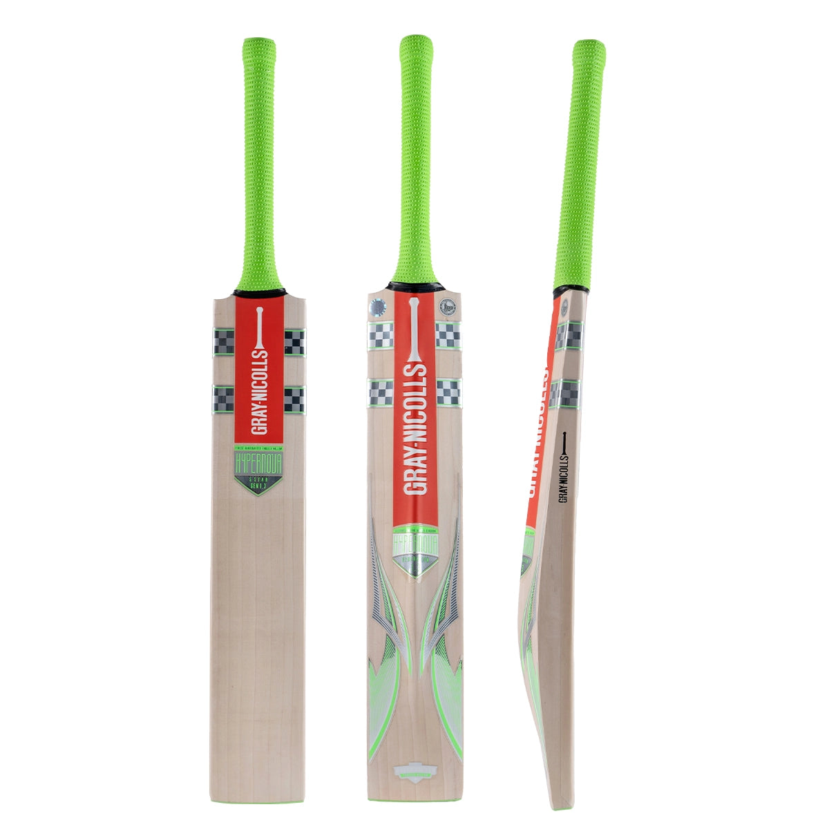 Gray Nicolls Hypernova Gen 1.3 Junior Cricket Bat - Lightweight English Willow for Youth Training & Matches - Perfect for School Cricket, Club Practice & Junior Tournaments
