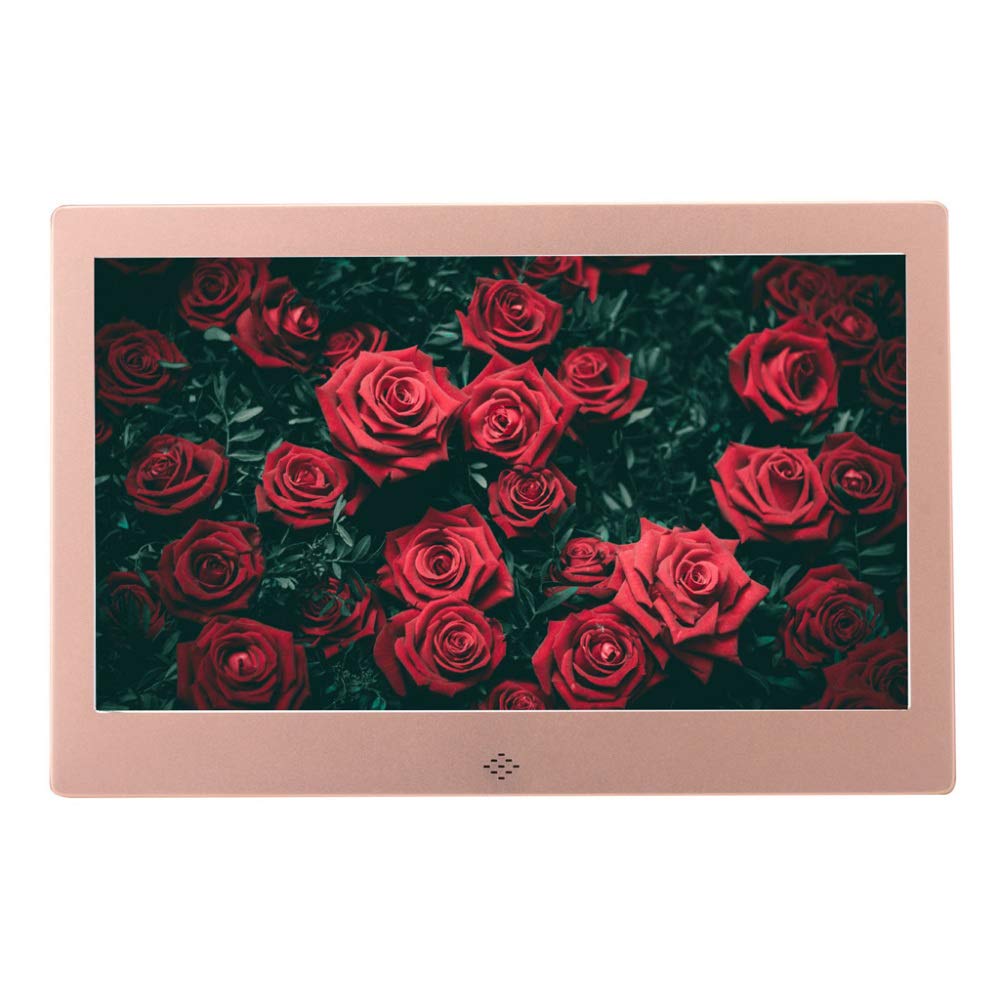 10 Inch Digital Photo Frame - Ultra Thin 1240x600 HD IPS Display with Remote Control, USB/SD Card Support - Perfect for Home Decor, Office Display & Gift Giving