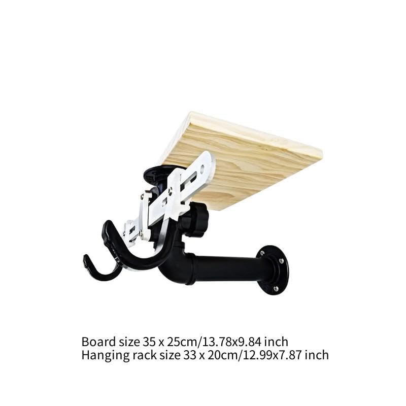 Colaxi Adjustable Bike Wall Mount Hanger - 360° Rotating Vertical Bicycle Storage Hook for Garage, Home & Office | Space-Saving Bike Display Stand for Sturdy Storage