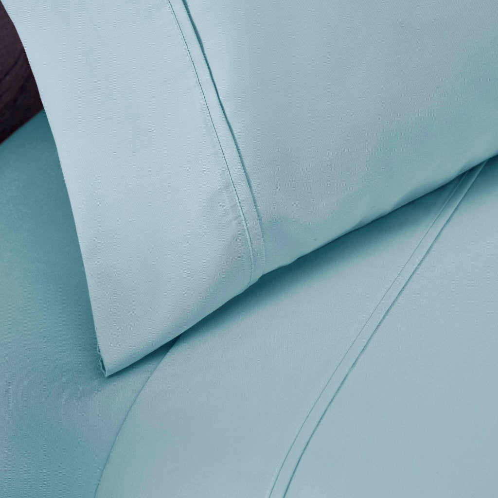 Premium 1400-1500 Thread Count Cotton Blend Deep Pocket Bed Sheet Set - Ultra Soft & Breathable for a Comfortable Sleep - Perfect for Master Bedroom, Guest Room & Dorm