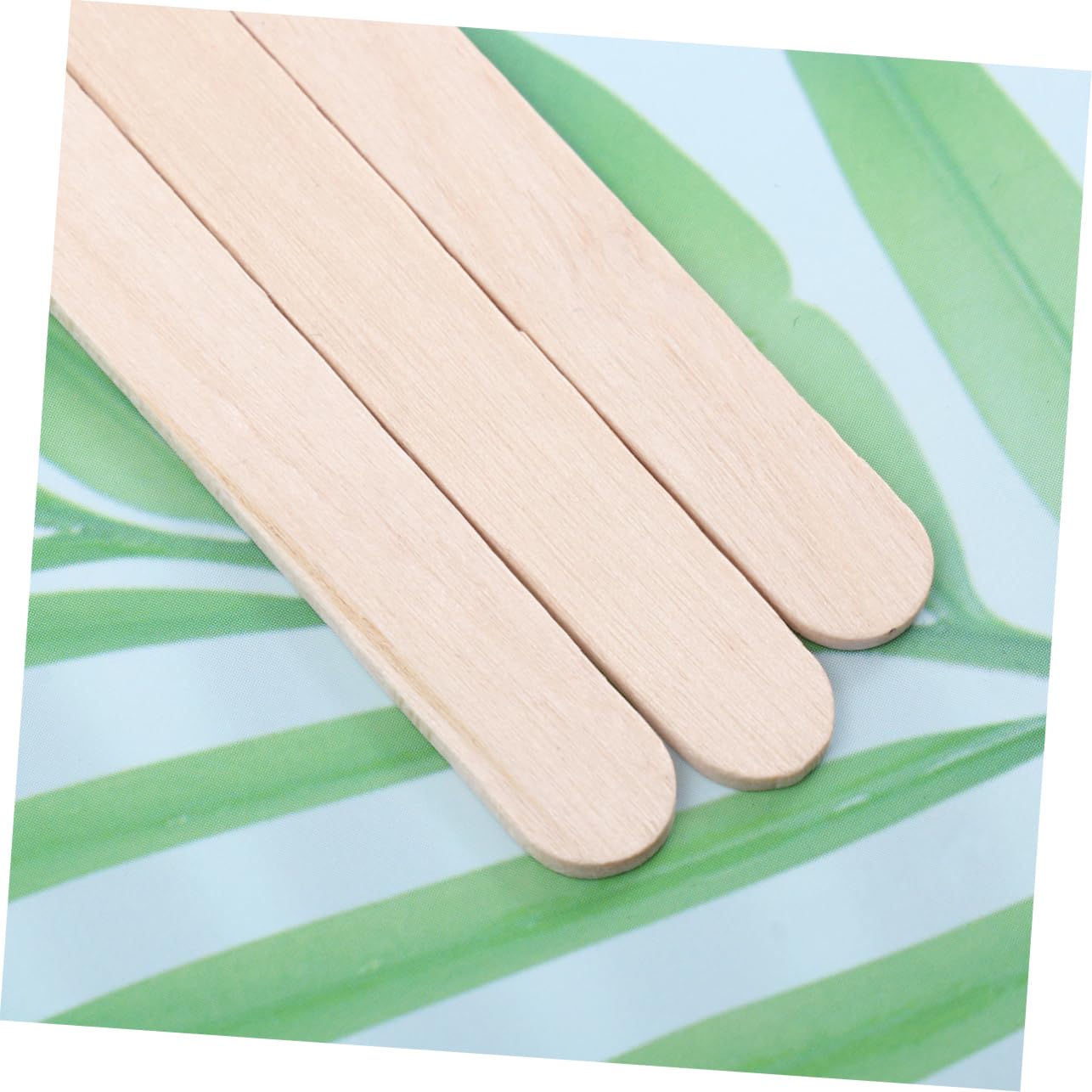 300 Pcs Wooden Wax Spatulas - CANIGHT Waxing Tools for Eyebrows, Face & Body - Perfect for DIY Waxing, Hair Removal & Beauty Salons