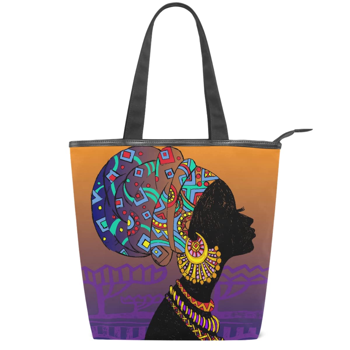 Stylish Women's Canvas Tote Bag - Paris Inspired Aesthetic Shoulder Bag for School, Shopping & Travel | Durable & Fashionable Handbag for Everyday Use, Work & Beach Outings