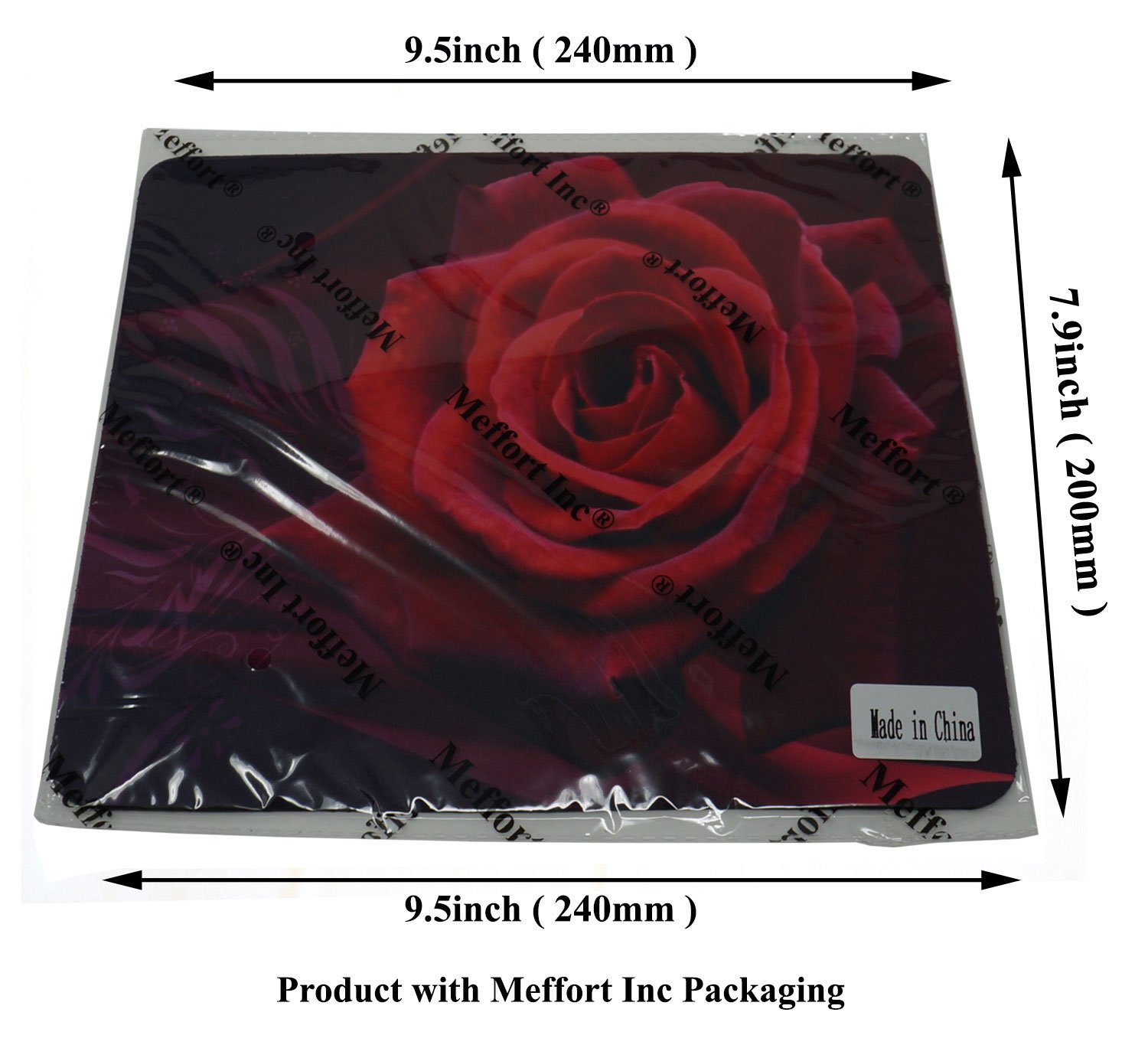 Premium Gaming Mouse Pad - Non-Slip Rubber Base & Smooth Surface for Precise Control - 9.5