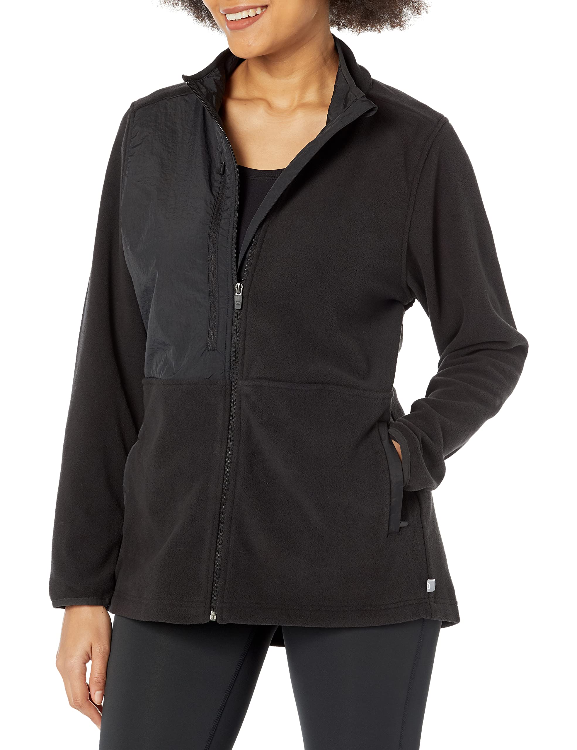 WonderWink Women's Micro-Fleece Zip Jacket - Soft Warm Fleece Jacket for Women with Full-Zip Front - Perfect for Work, Outdoor & Casual Wear