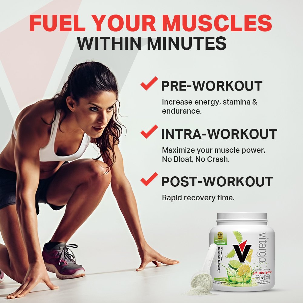 Vitargo Fast-Absorbing Carbohydrate Powder for Athletes - Pre & Post Workout Energy Boost, Muscle Recovery & Endurance Support