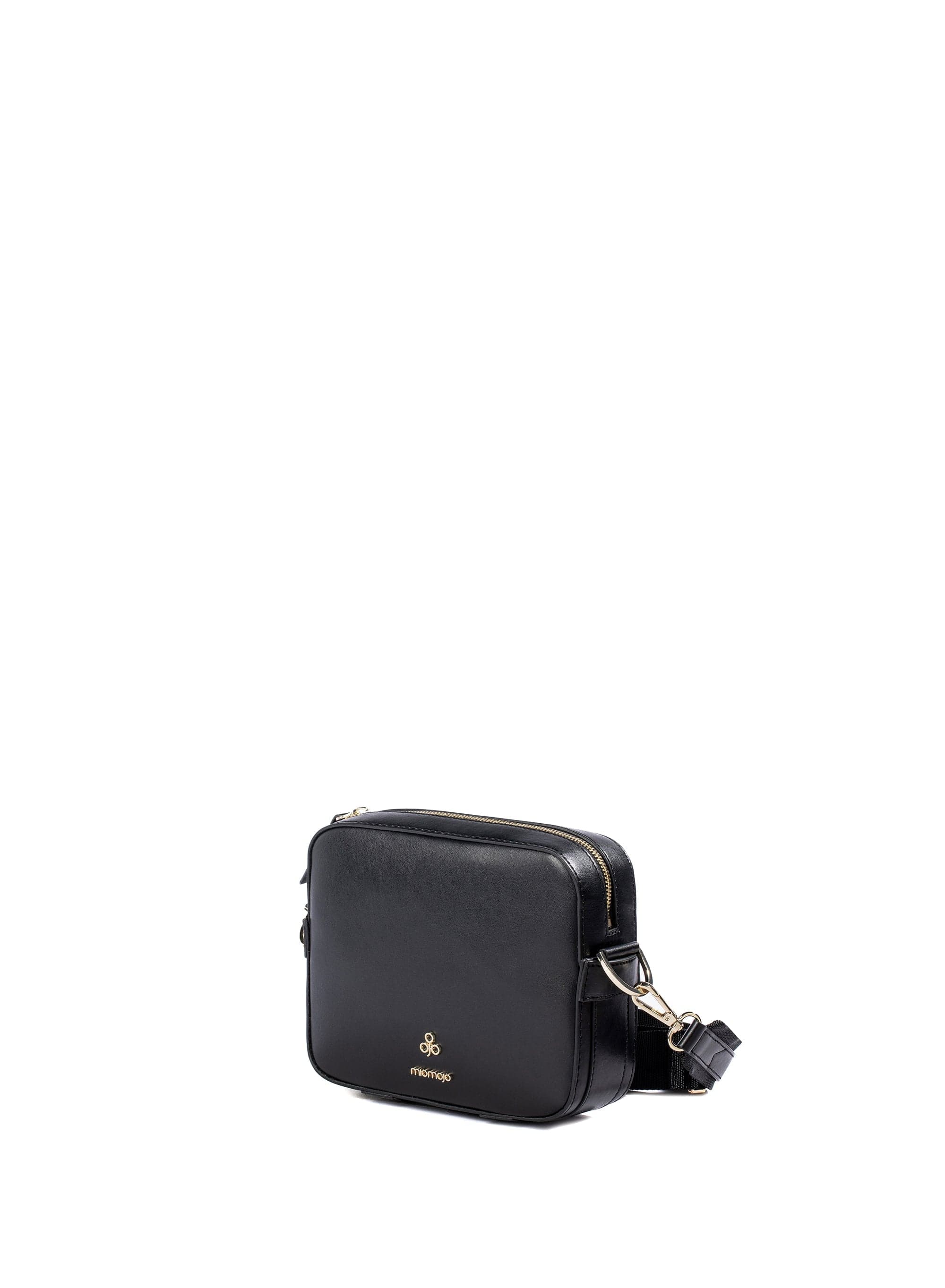 Dalila Vegan Leather Crossbody Bag for Women - Stylish Black Apple Leather Shoulder Purse | Perfect for Work, Travel & Everyday Use