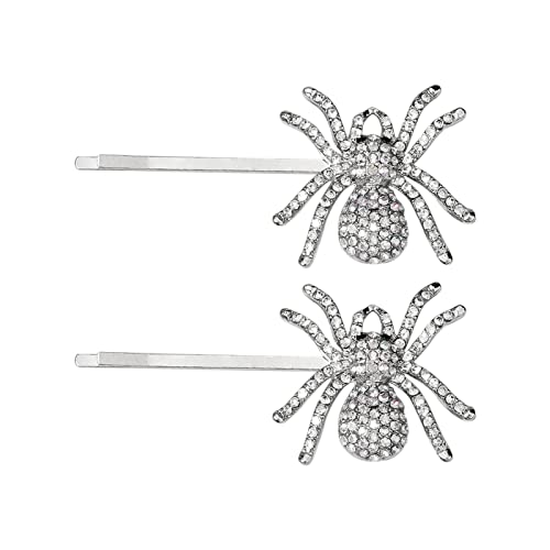 Funny Rhinestone Bangs Hair Clip - Retro Women's Hair Accessories for Halloween Party, Dress Up & Costume (One Size) | Creative & Unique Hair Jewelry for Girls & Women