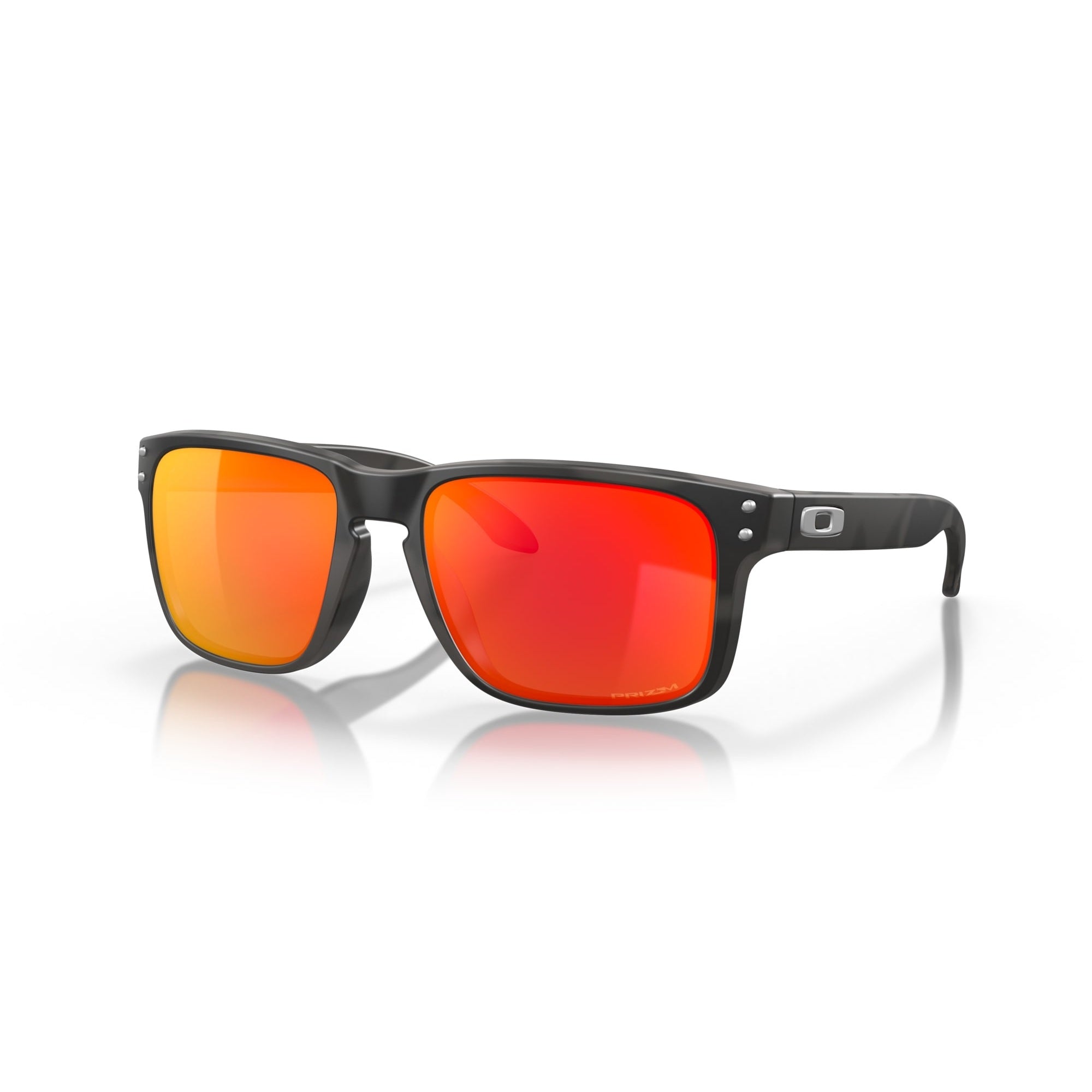 Oakley Holbrook Sunglasses - Black Camo Polarized Lenses for Men & Women - UV Protection, Stylish & Durable - Perfect for Running, Driving & Outdoor Activities