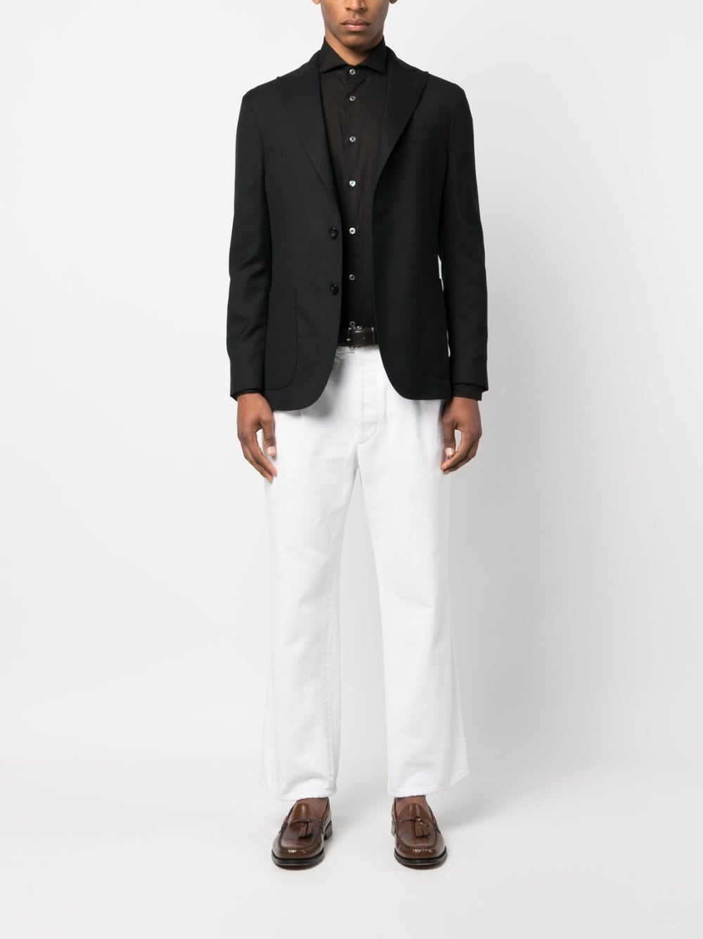 Boglioli Men's Black Jacket - Premium Slim Fit Blazer for Business & Casual Wear | Perfect for Office, Weddings & Special Events