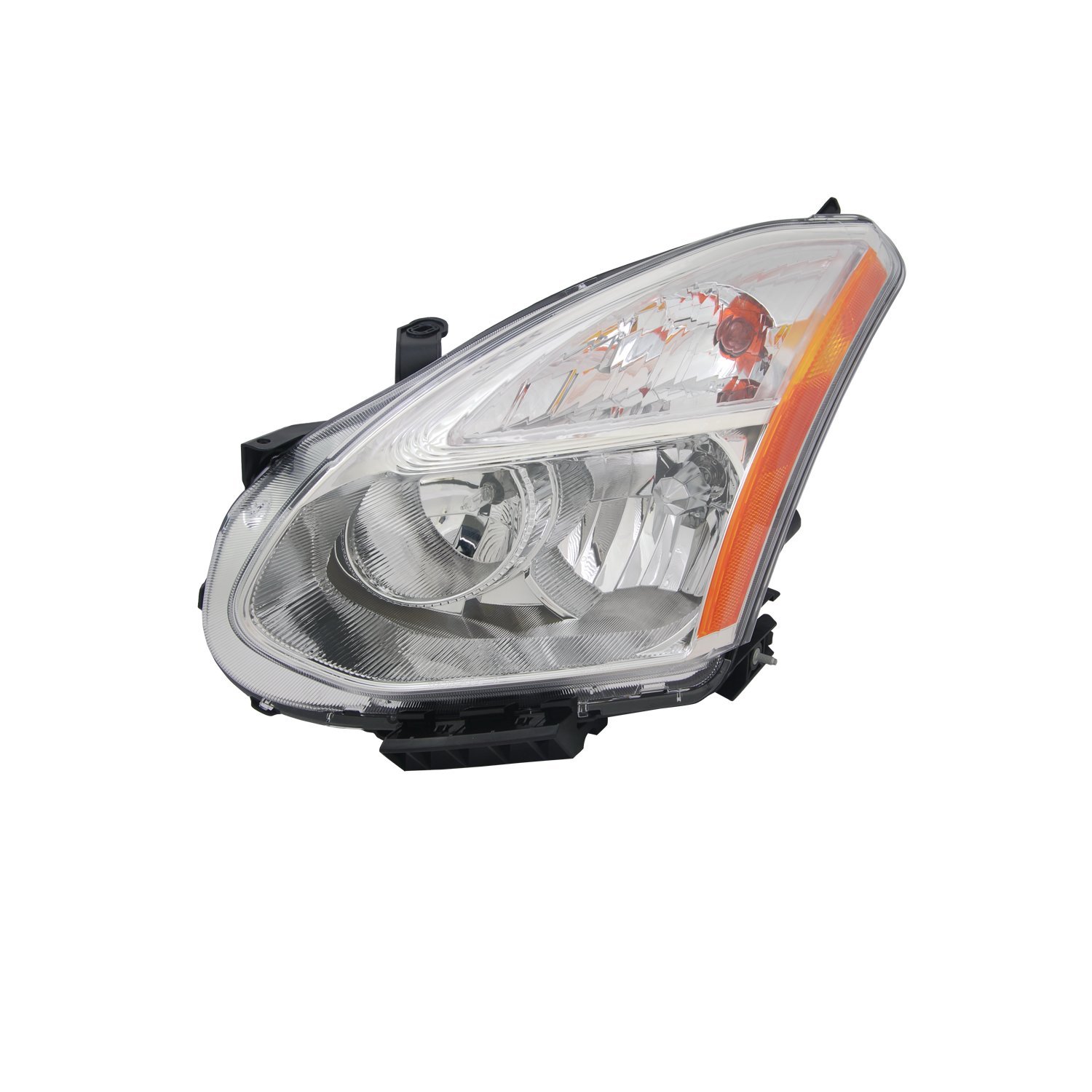 TYC Left Headlight Assembly Compatible with 2011-2012 Nissan Rogue - Replacement Headlamp for Improved Night Visibility & Safety Driving