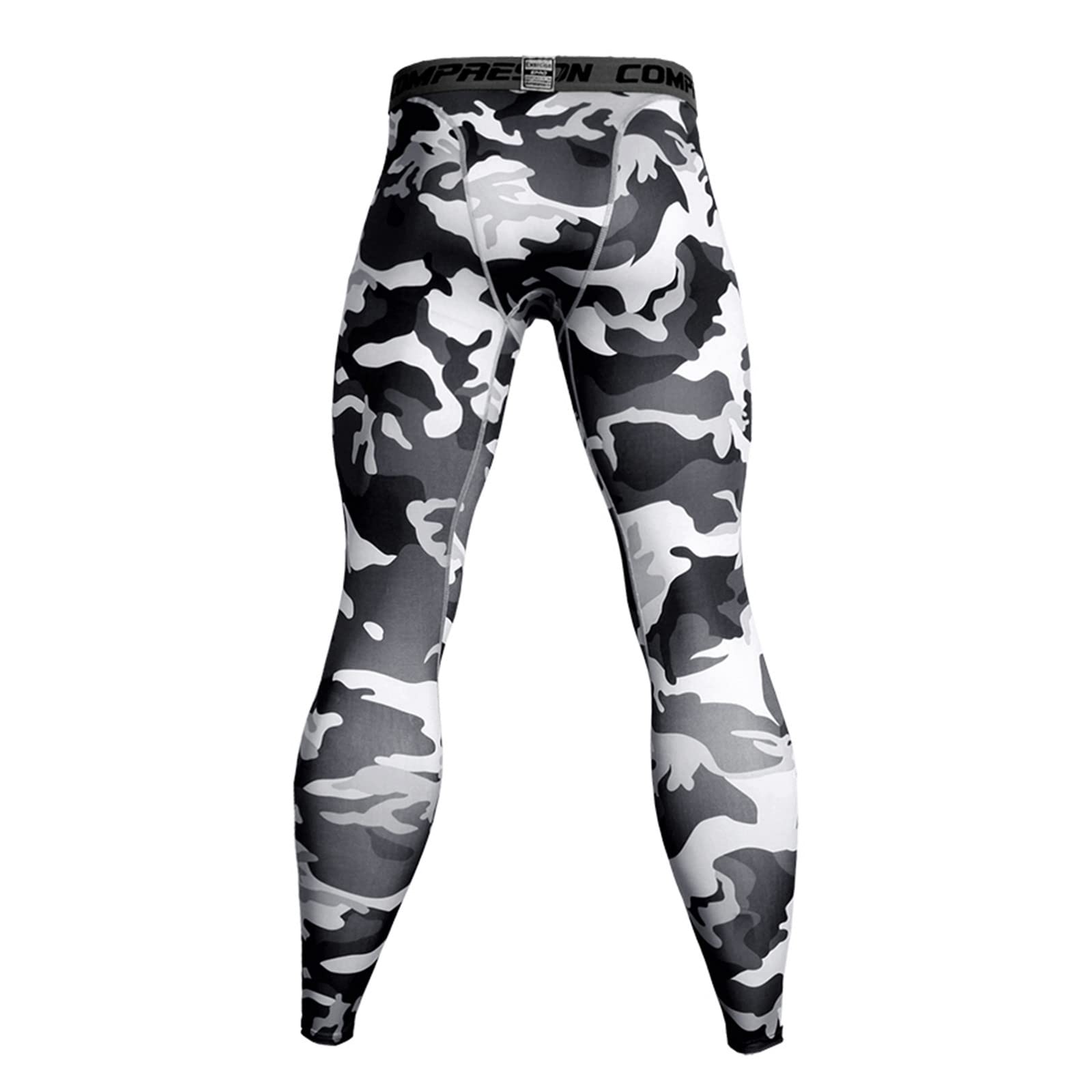 Men's Compression Running Tights - High Performance Workout Leggings for Training, Gym & Sports | Moisture-Wicking & Breathable Baselayer Pants for Jogging, Yoga & Active Lifestyle