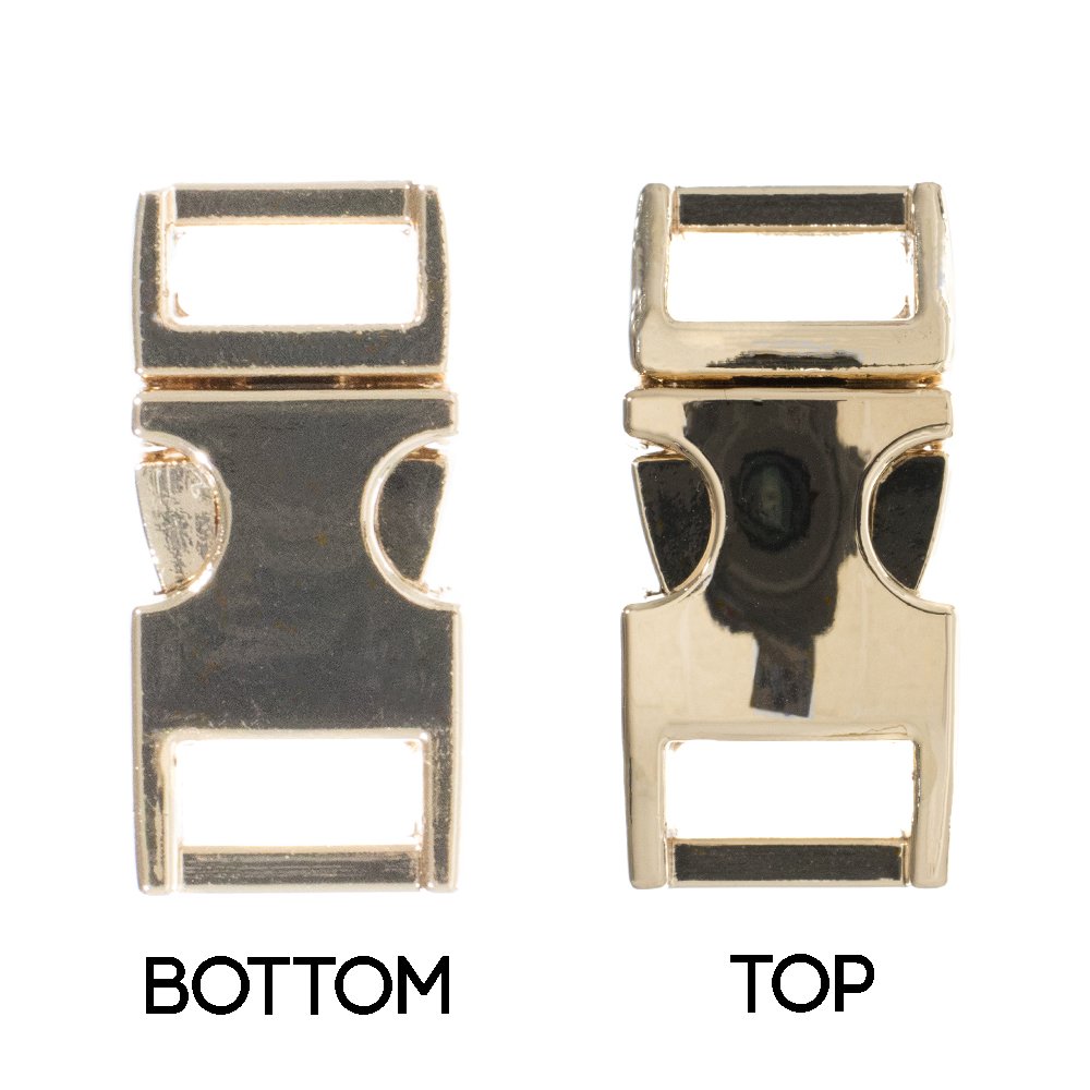 Premium 1/2-Inch Gold Metal Alloy Buckles - Heavy Duty Durable Construction (100 Pack) - Perfect for DIY Crafts, Leather Straps, Backpacks & Outdoor Gear Accessories