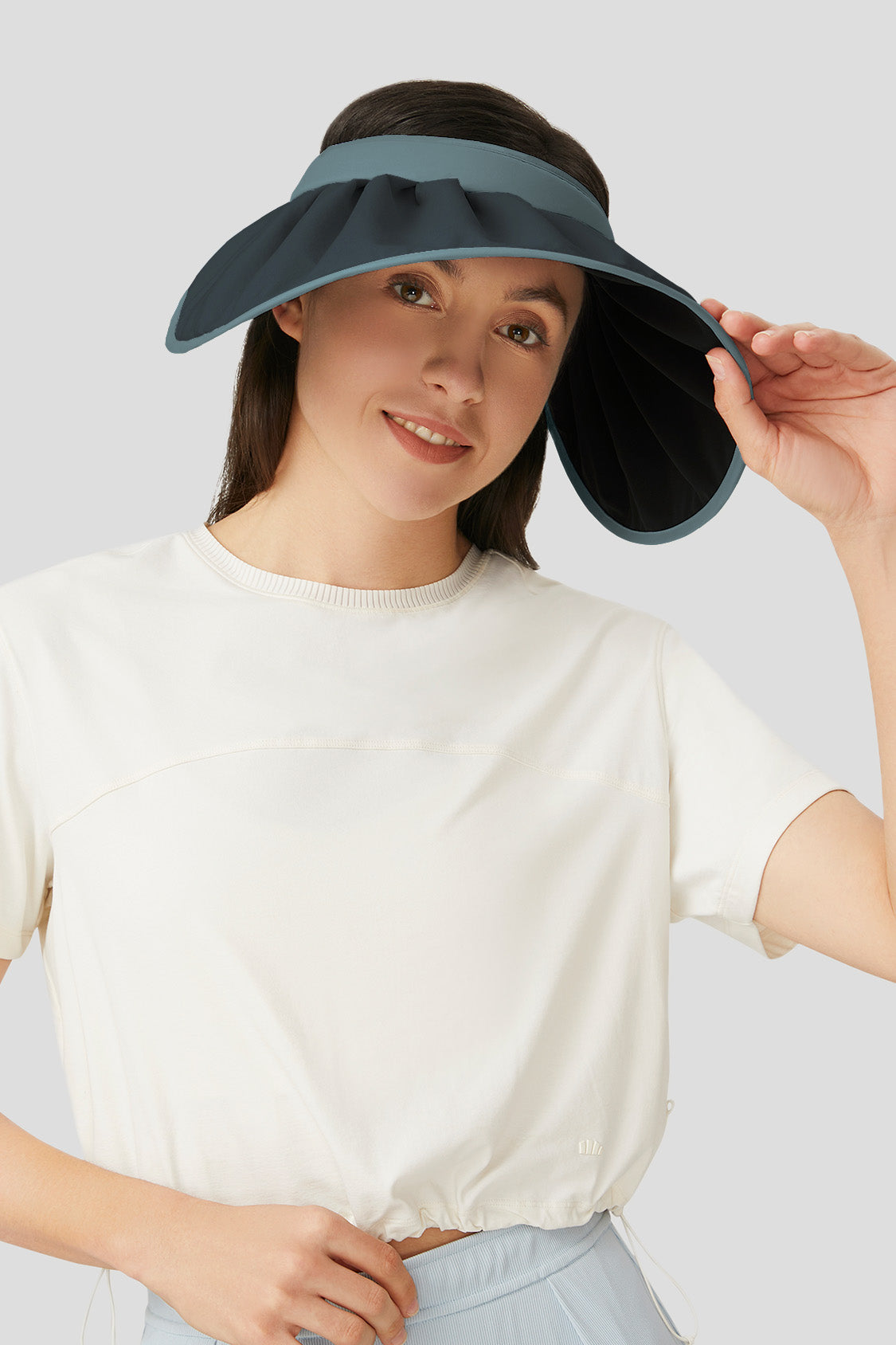 Yuni Women's UPF50+ Sun Hat - Wide Brim Shell Beach Hat for Summer Outdoor Activities, Travel, and Gardening
