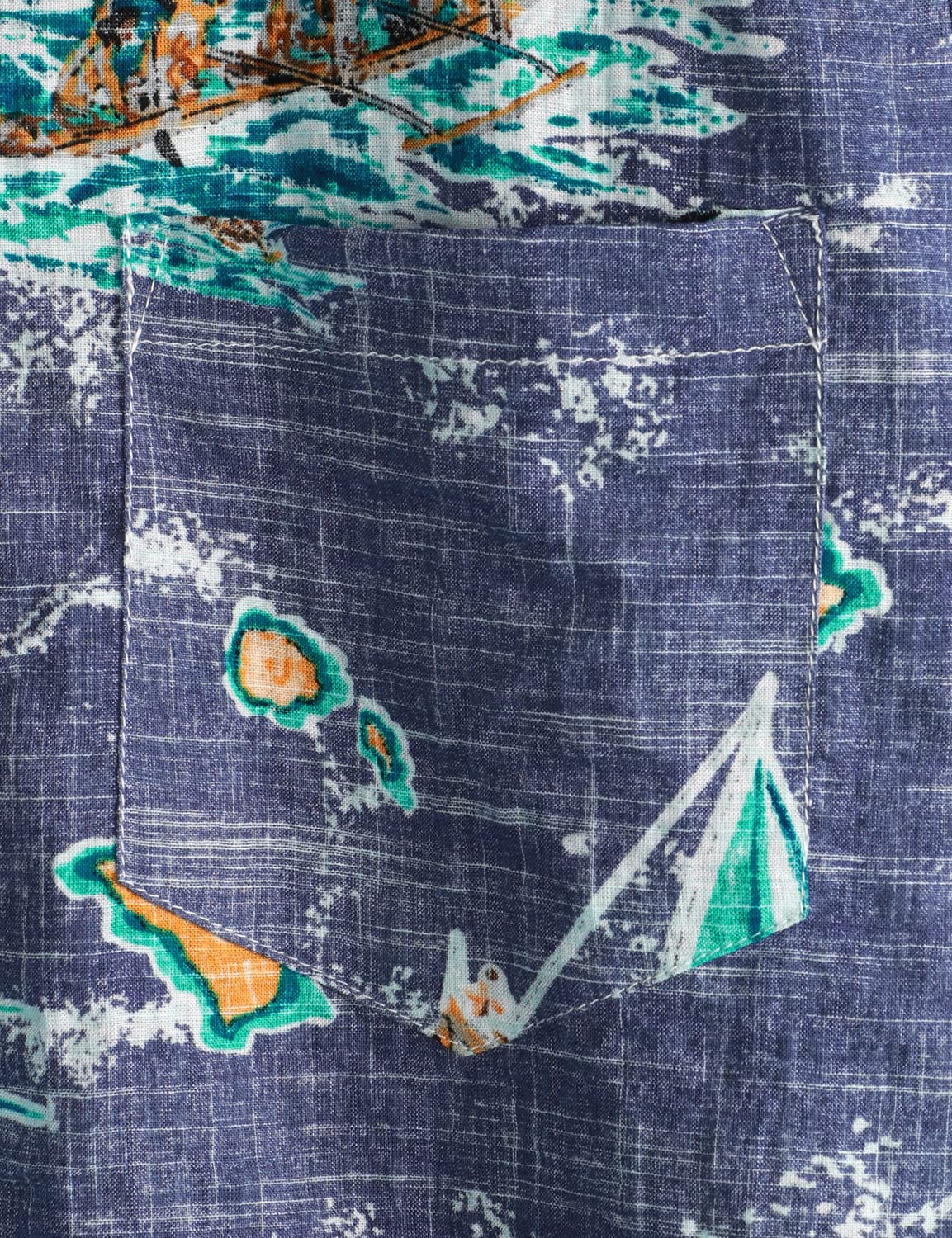 VATPAVE Men's Hawaiian Shirts - Tropical Floral Short Sleeve Button Down Shirt with Front Pocket | Casual Beachwear for Summer Vacation, Luau Party & Island Getaway