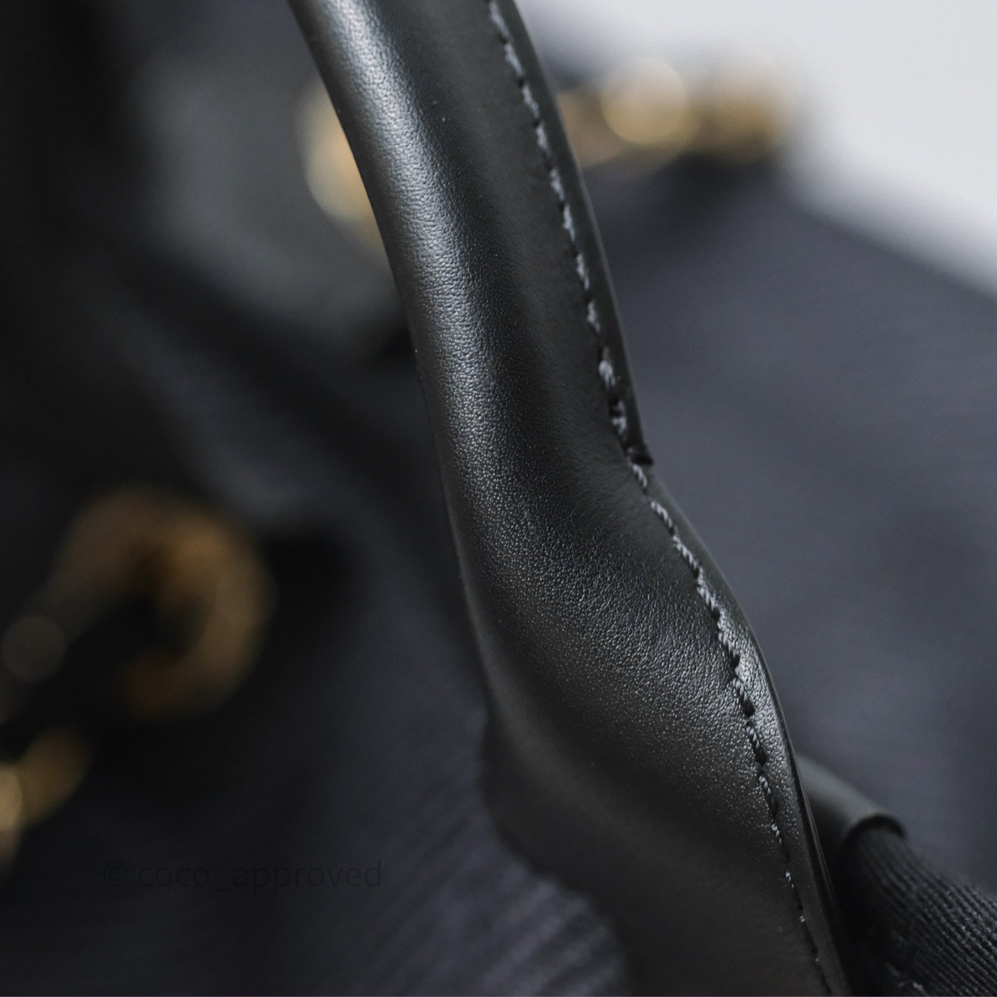 Chanel Canvas Deauville Large Tote Bag in Navy with Gold Hardware - Luxury Designer Handbag for Women, Perfect for Travel, Work & Everyday Use