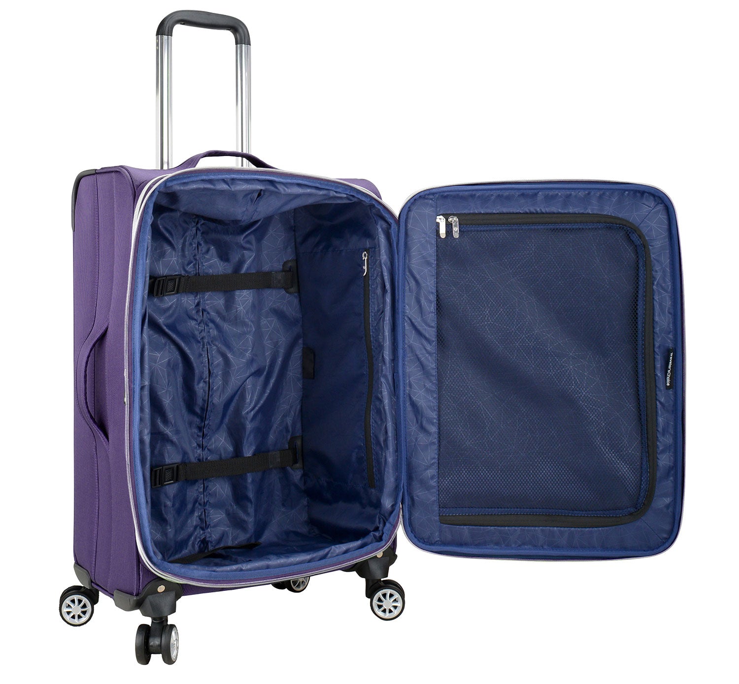 Lares 3-Piece Expandable Luggage Set with Spinner Wheels - Perfect for International Travel & Family Vacations