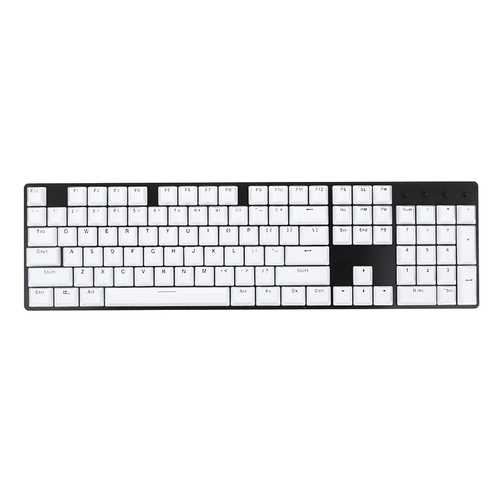 ELEMENT 104-Key Ice Crystal Keycaps - Translucent RGB Backlit Keycaps for Mechanical Gaming Keyboards - Perfect for Gaming, Typing & Custom Keyboard Builds